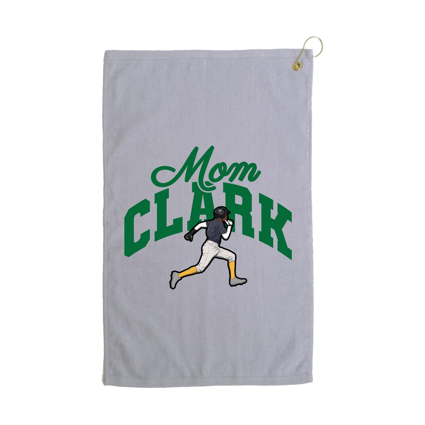 Golf Towel — Mothers Day Arch in Grey