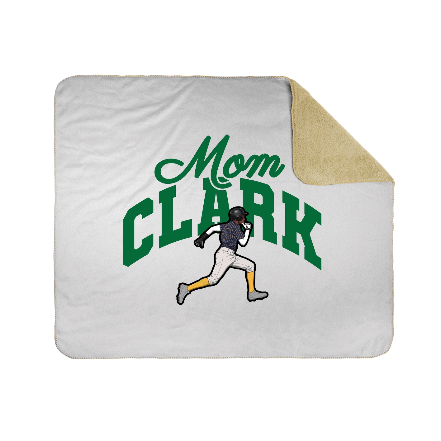 Throw Blanket — Mothers Day Arch in White