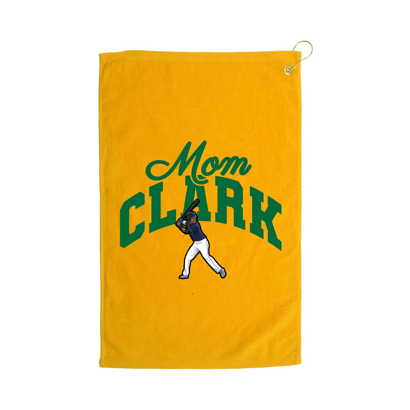 Golf Towel — Mothers Day Arch in Gold