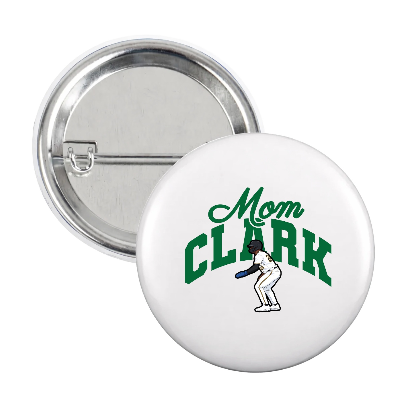 Game Day Button — Mothers Day Arch in White