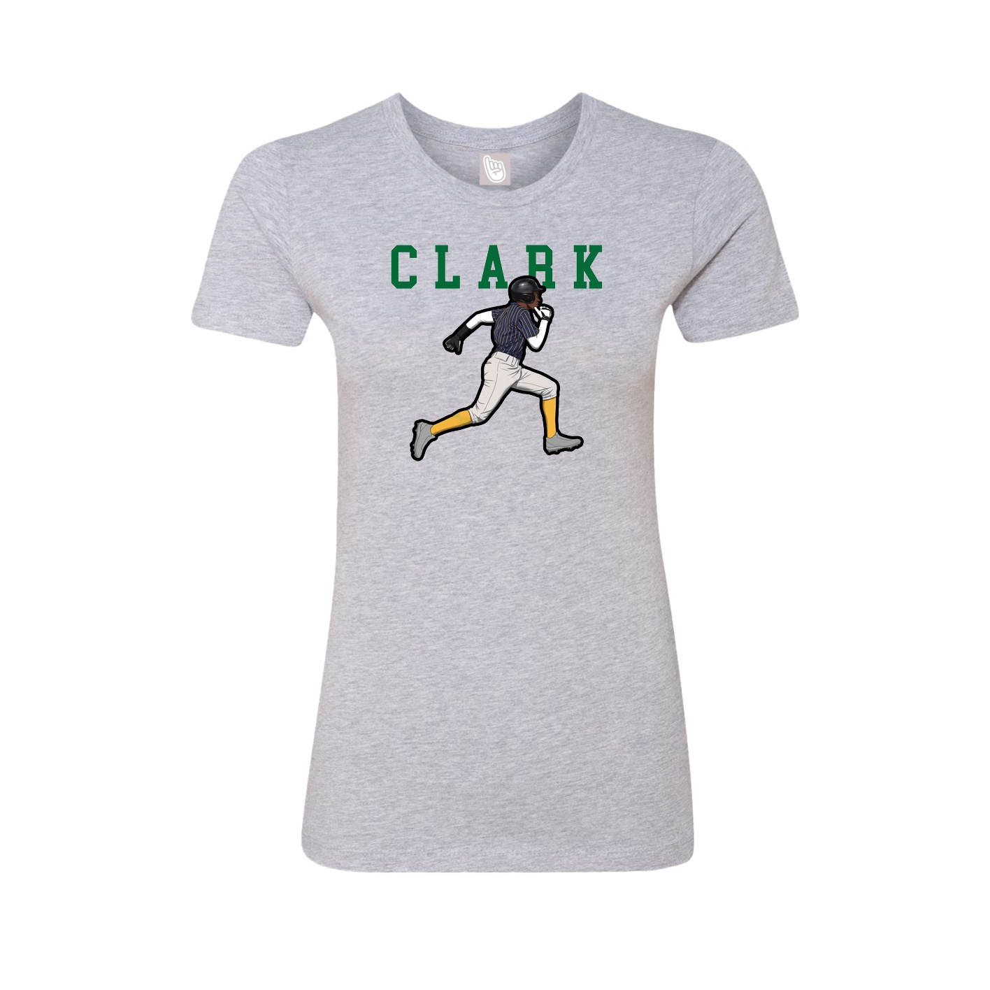 Fitted Women's Tee — Shirsey in Grey