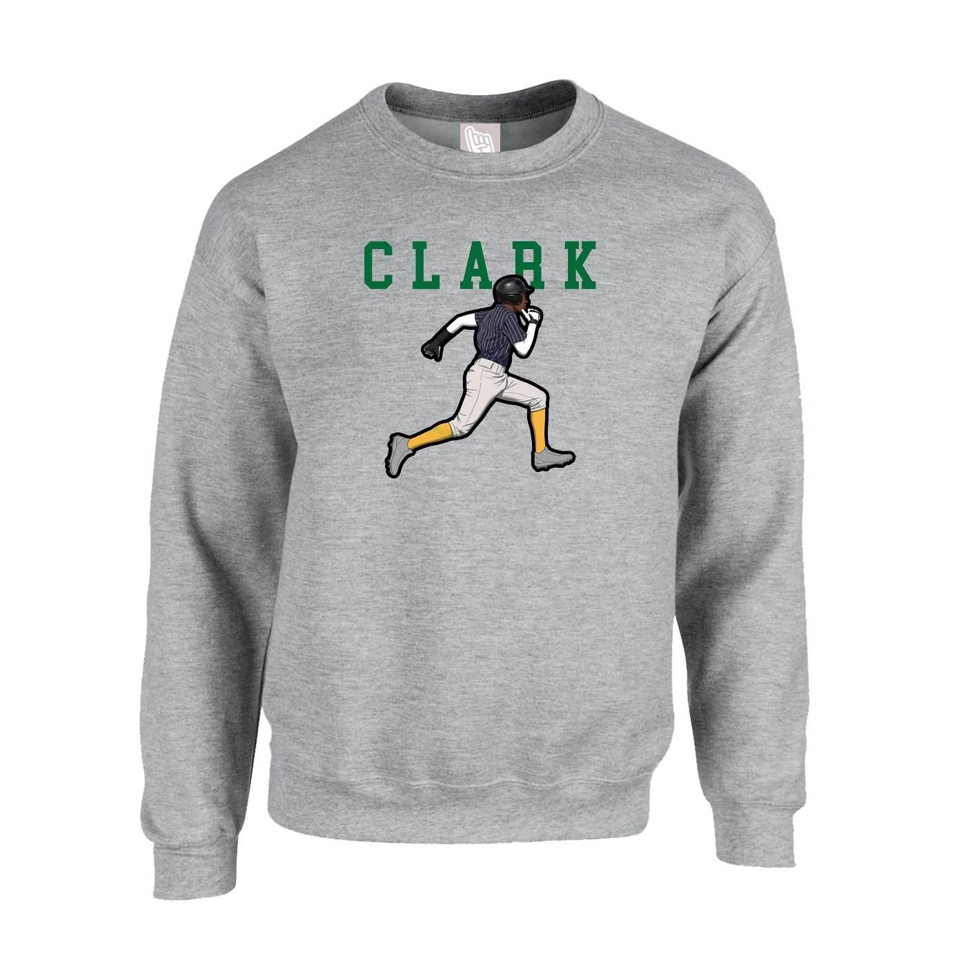 Fleece Crew — Shirsey in Grey
