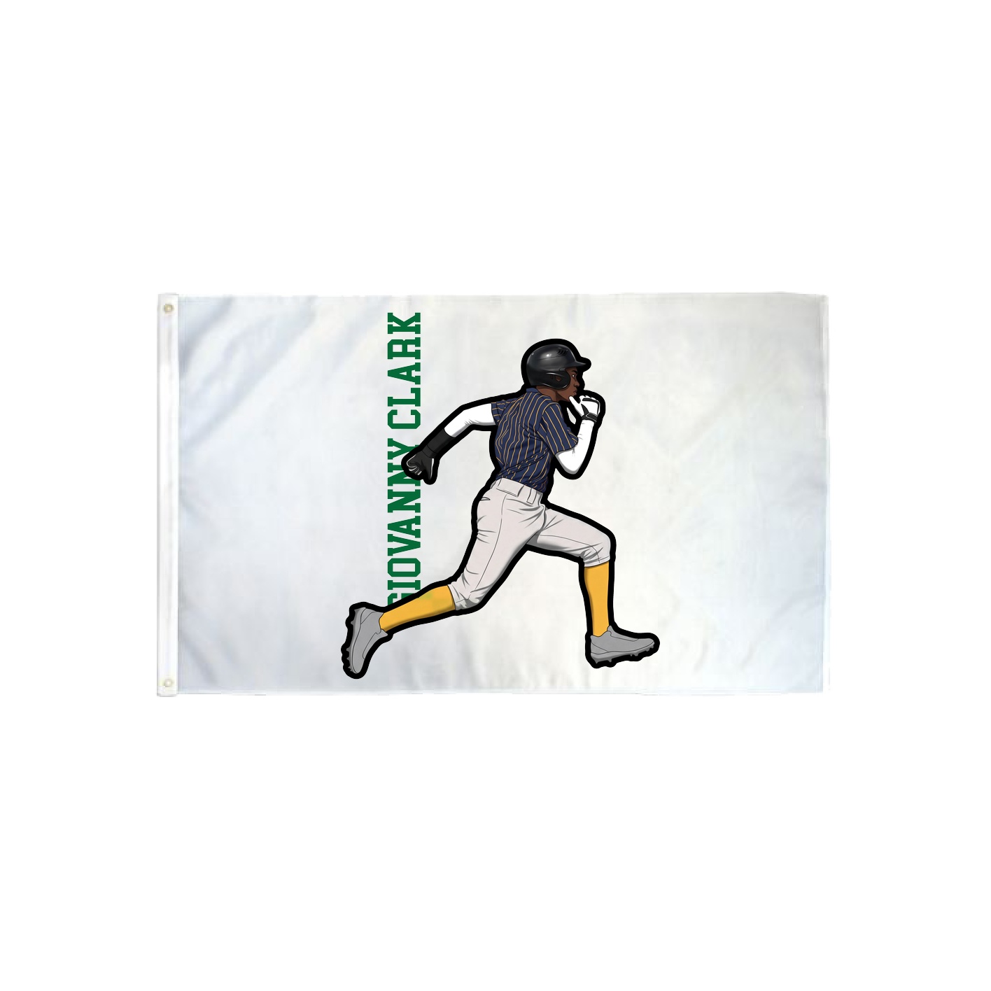 3x5 Flag — Name Vertical in Classic