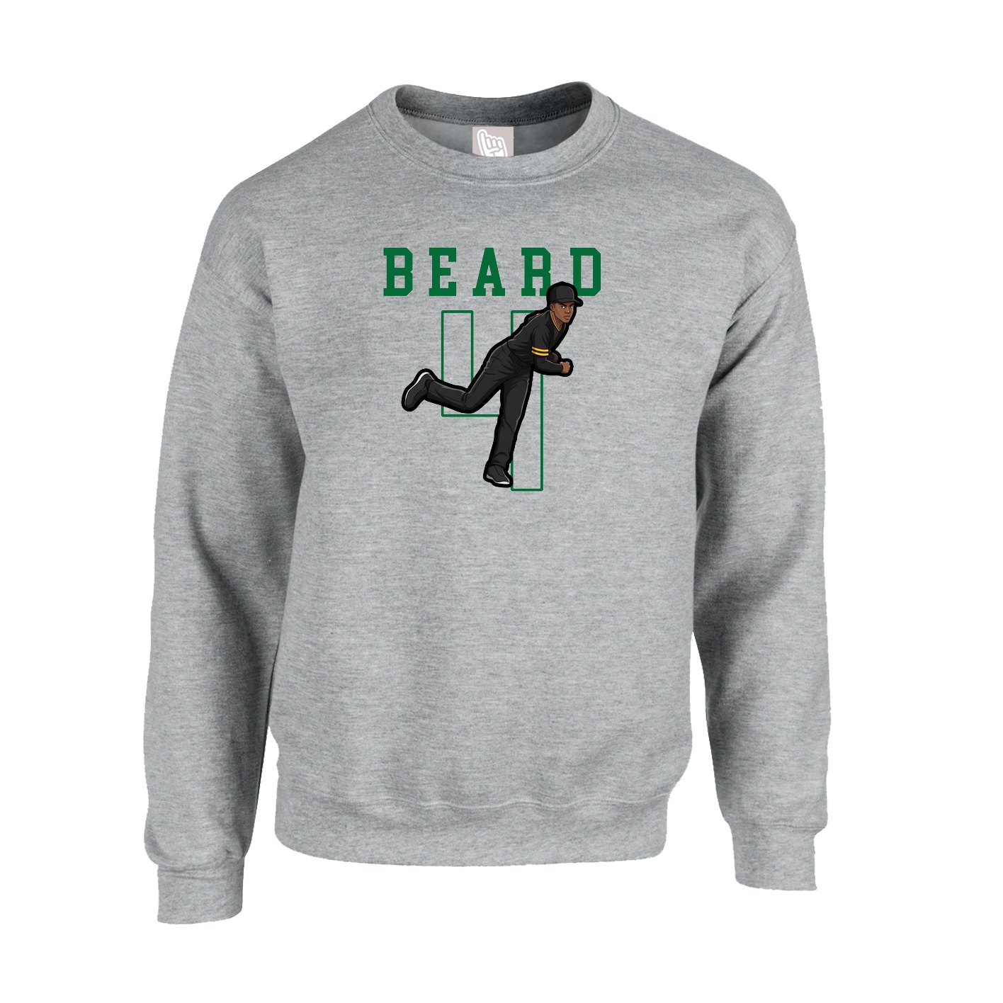 Fleece Crew — Shirsey in Grey