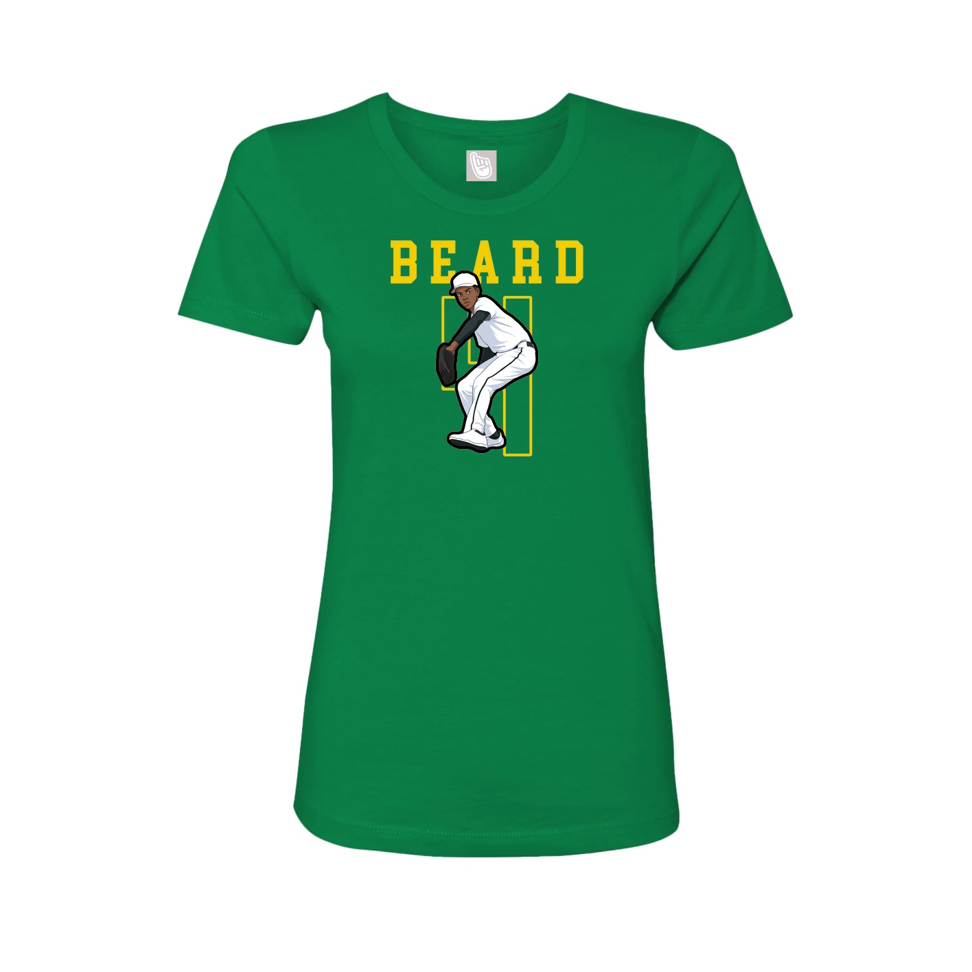 Fitted Women's Tee — Shirsey in Green