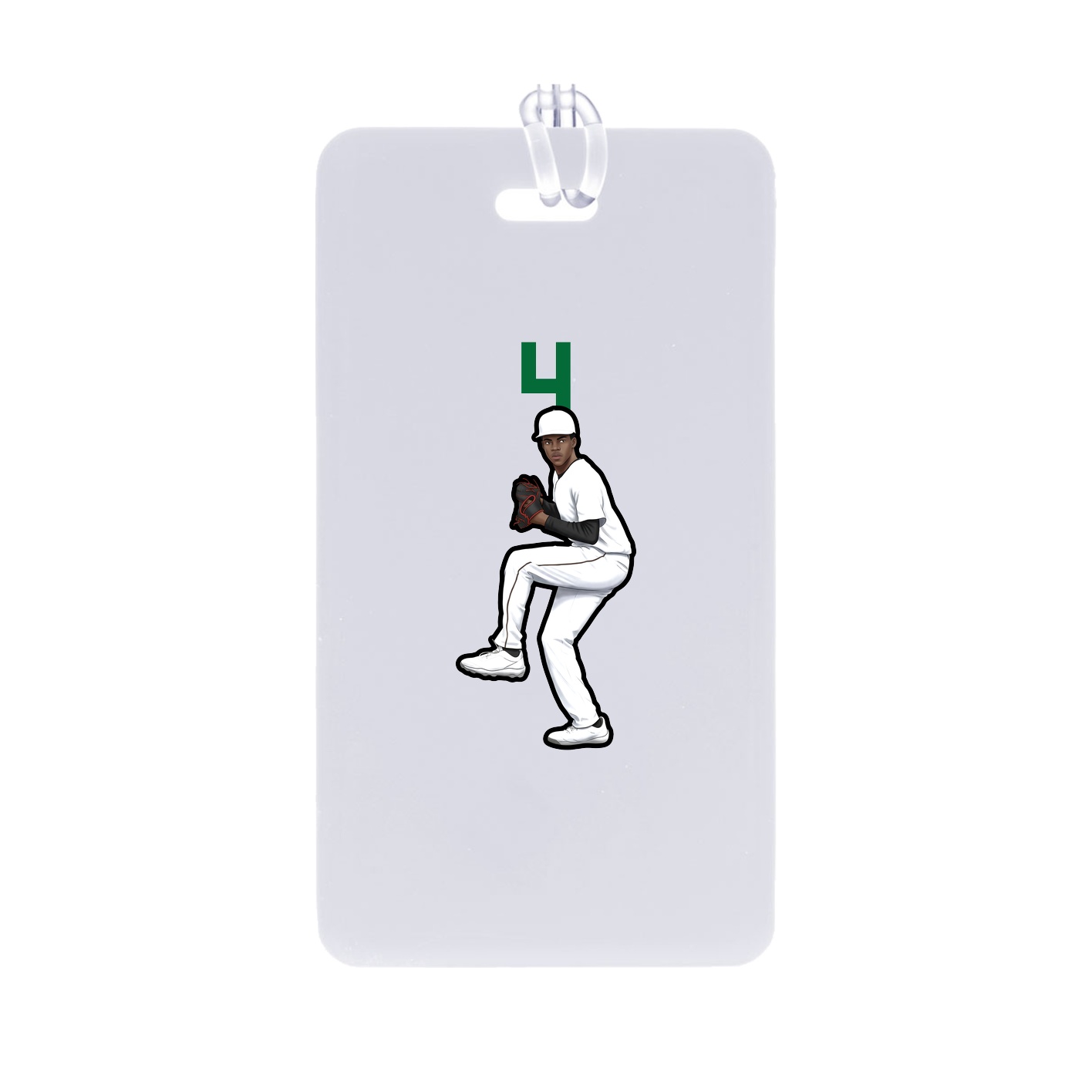 Bag Tag — Number Top in Classic