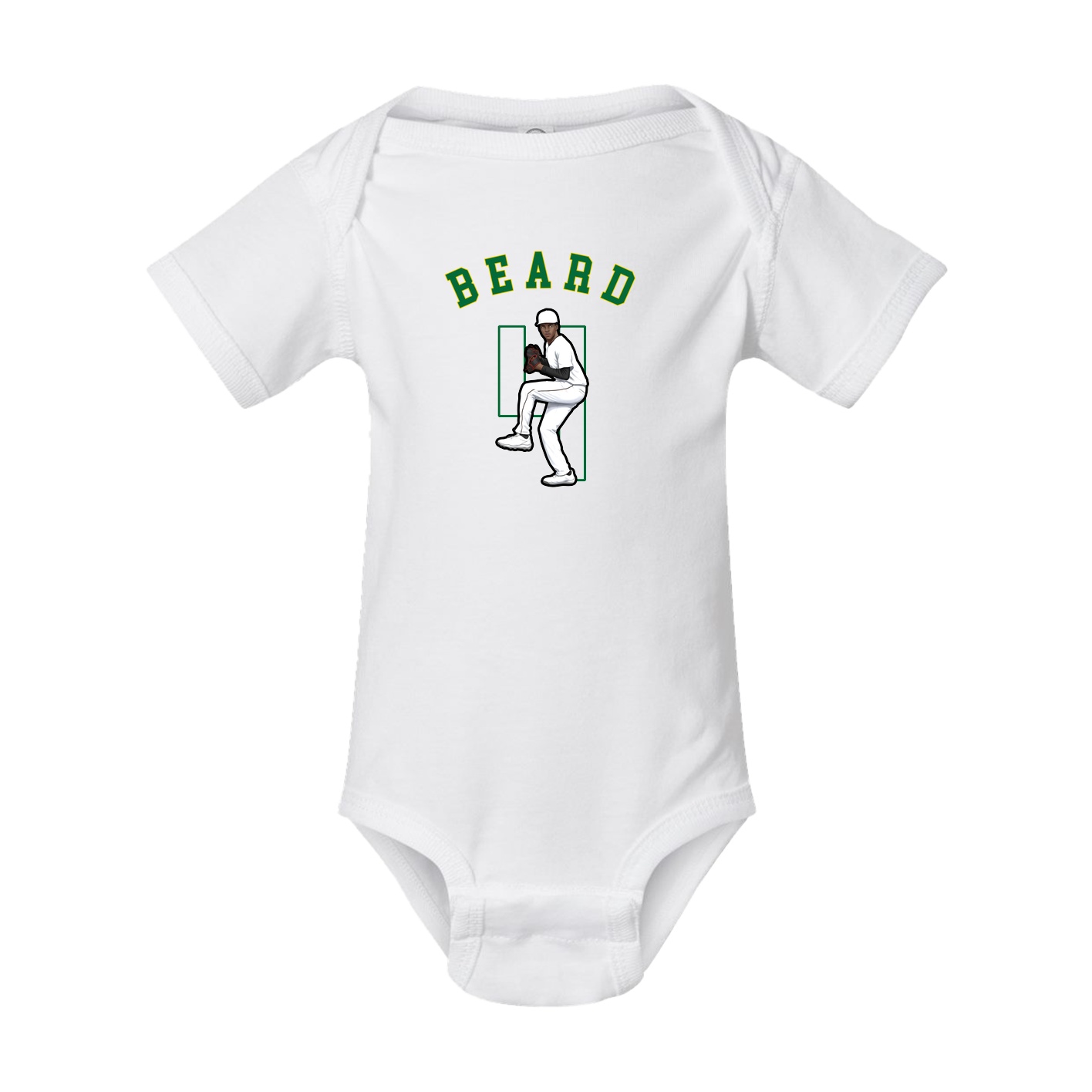 Baby Onesie — Shirsey Arch in White