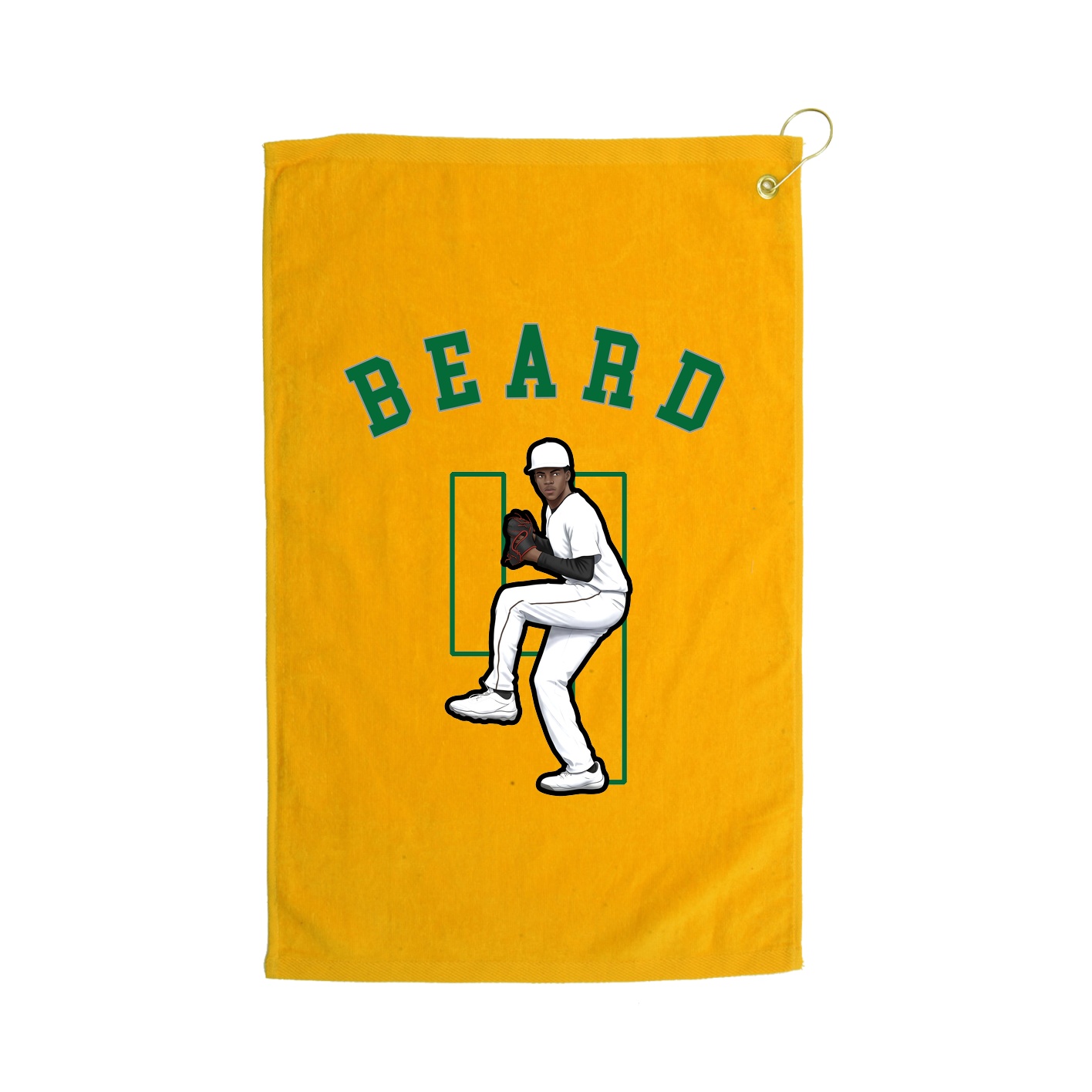 Golf Towel — Shirsey Arch in Gold