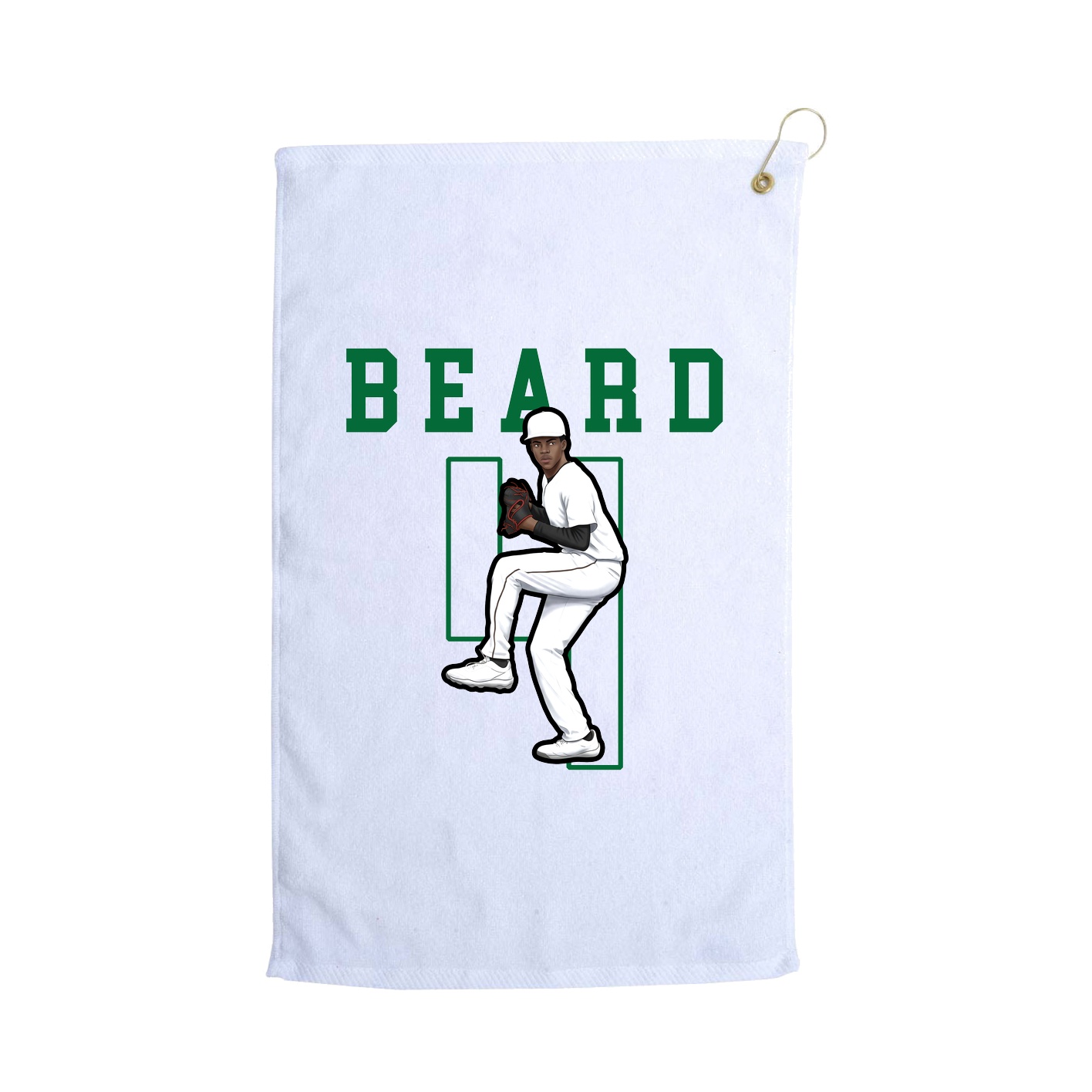 Golf Towel — Shirsey in White