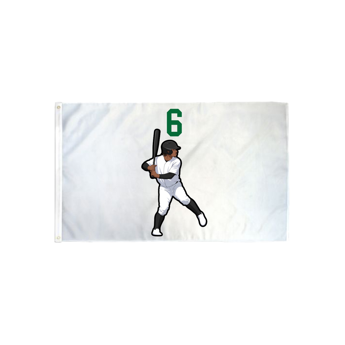 3x5 Flag — Number Top in Classic