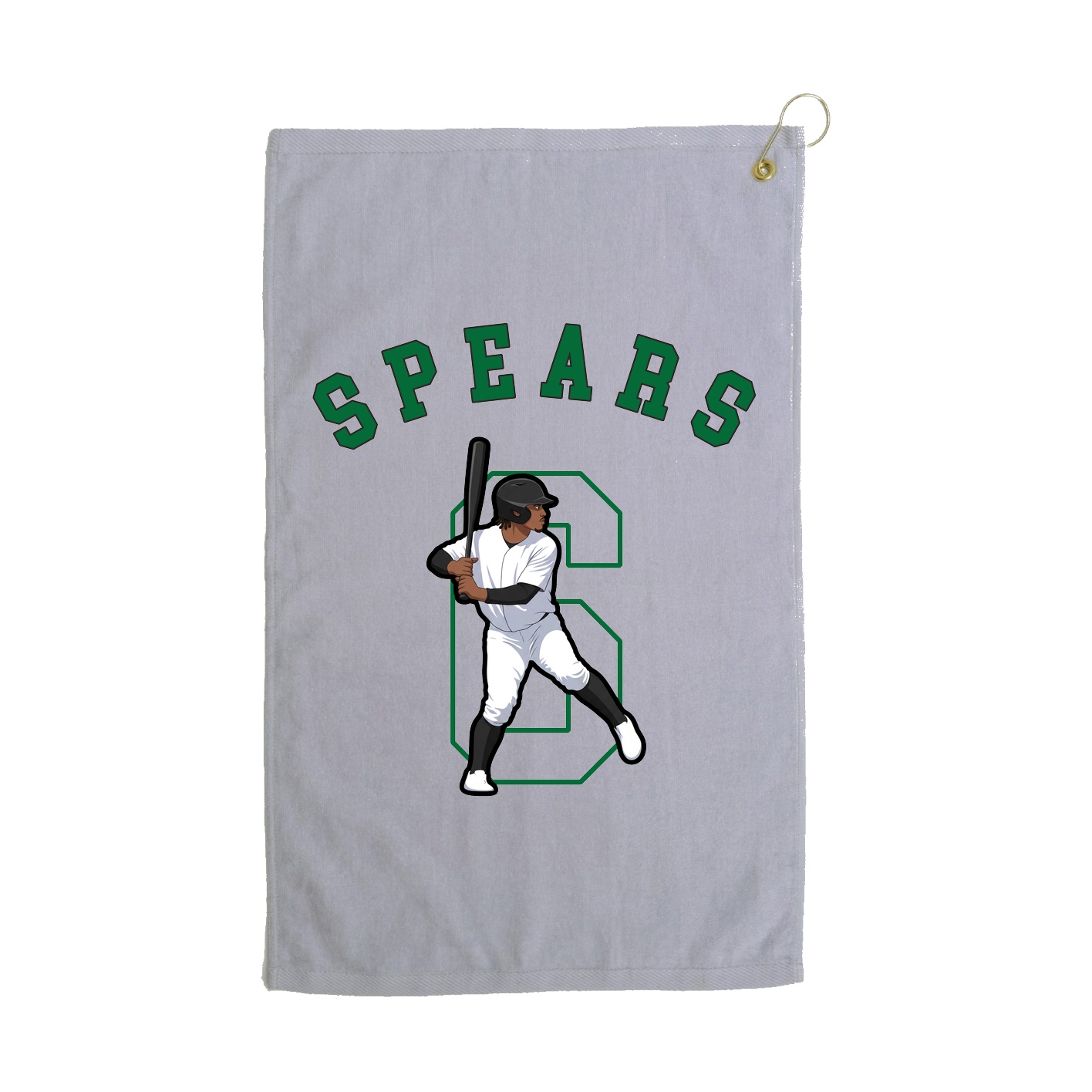 Golf Towel — Shirsey Arch in Grey
