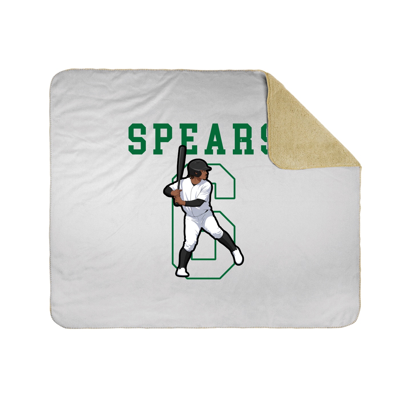 50x60 Sherpa Lined Throw Blanket