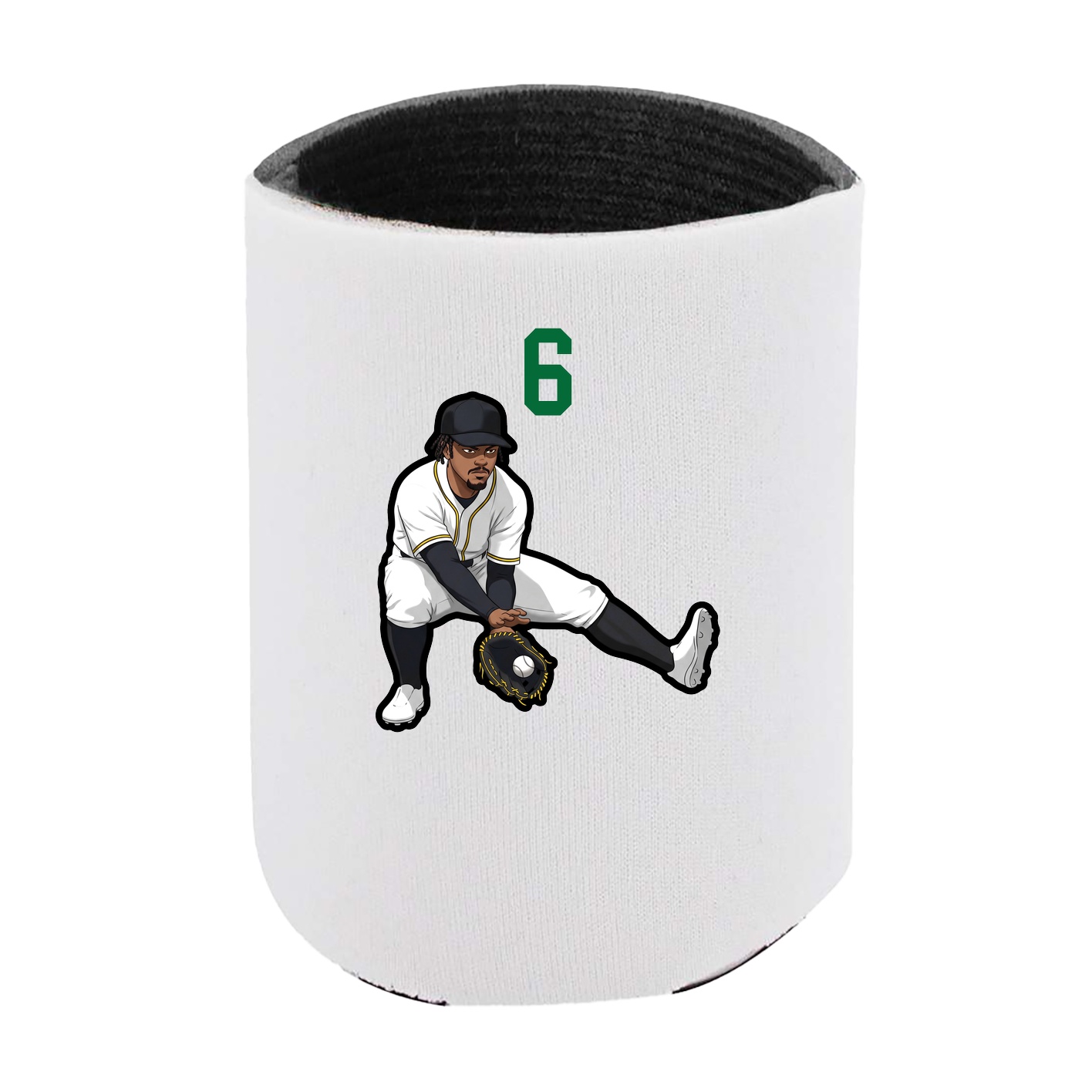 Can Holder — Number Top in White