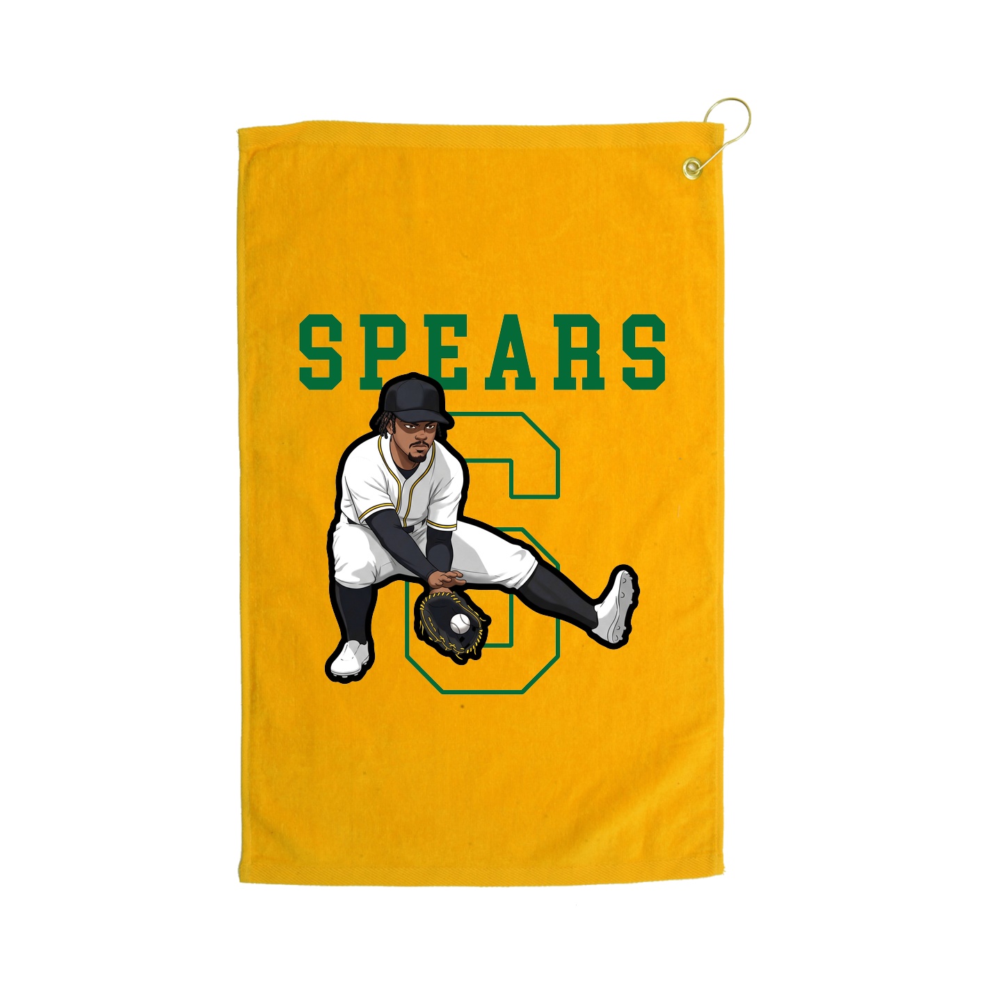 Golf Towel — Shirsey in Gold