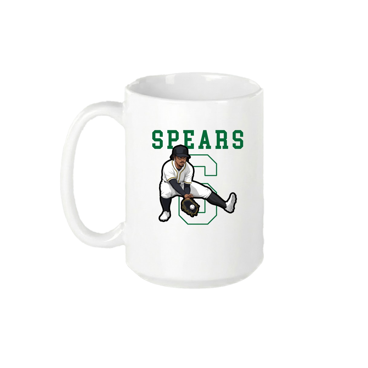 15oz Coffee Mug — Shirsey in White