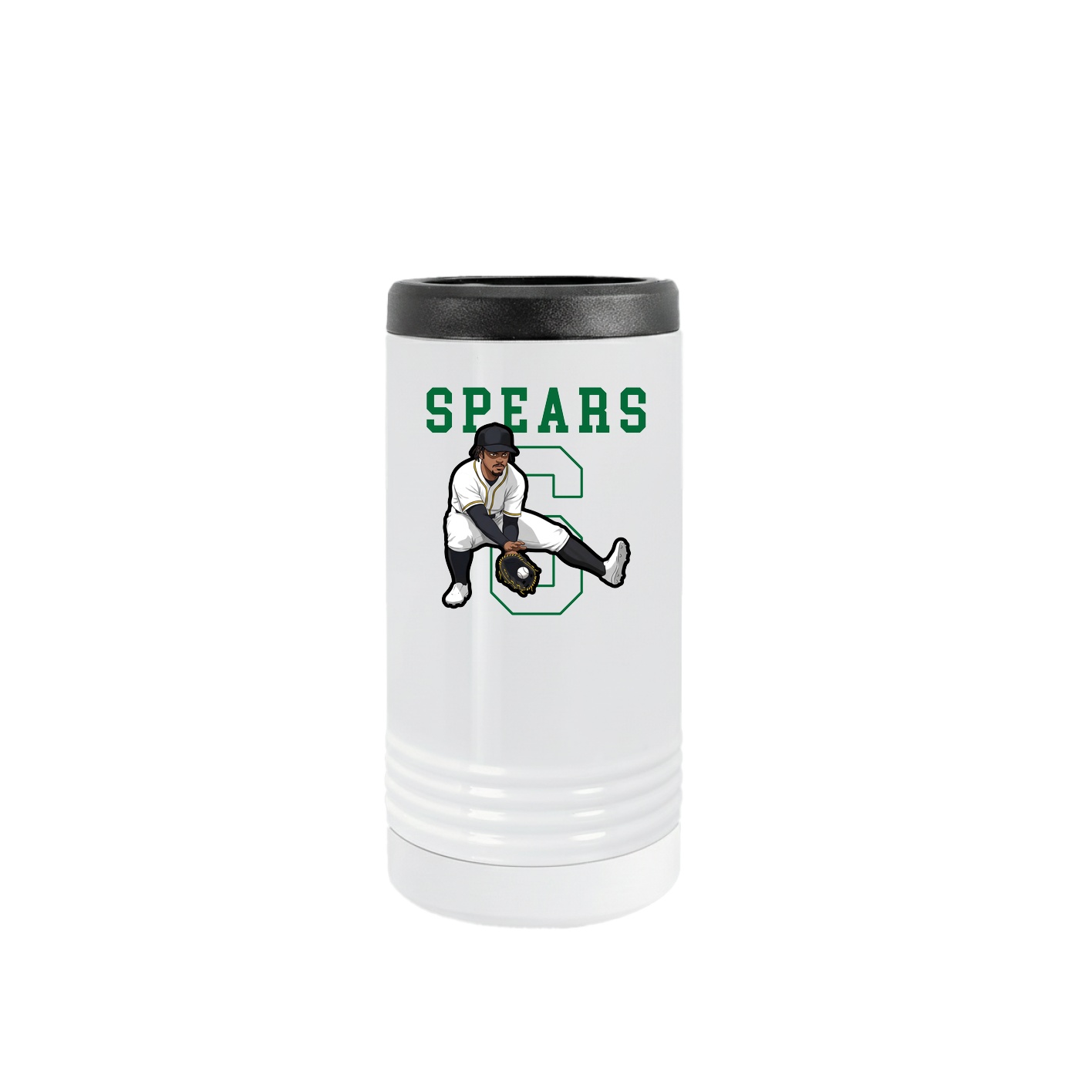 Slim Beverage Holder — Shirsey in White