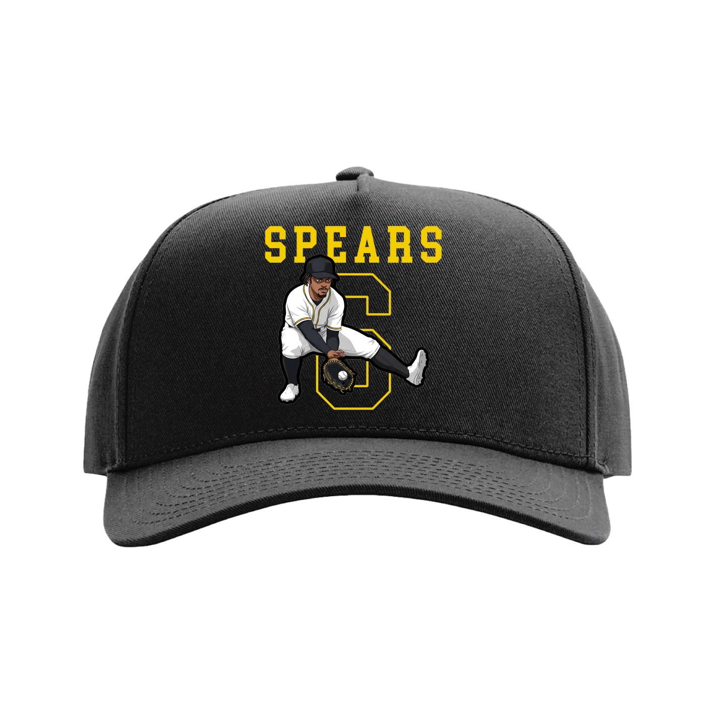 Full Fabric Five-Panel Champ Cap