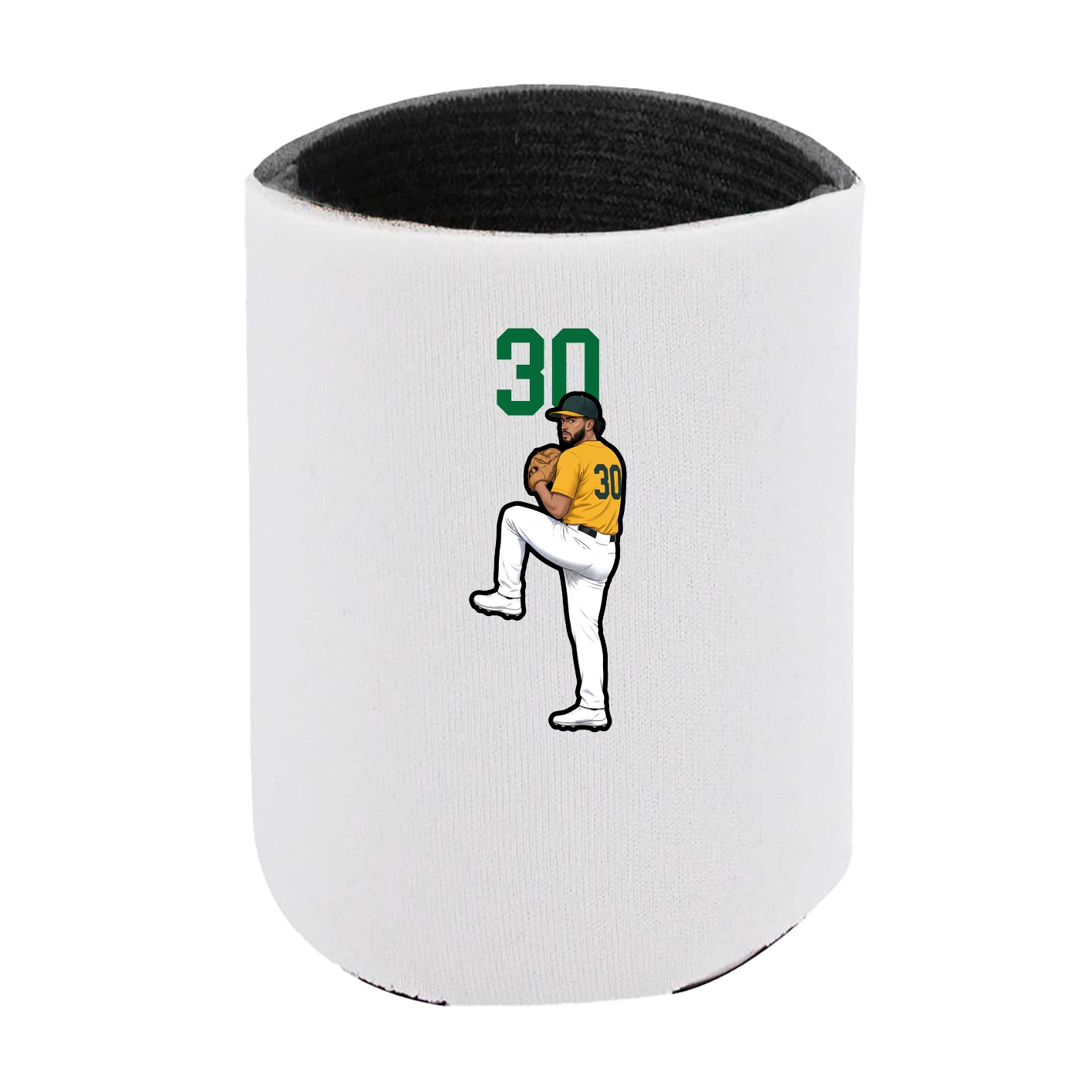 Can Holder — Number Top in White