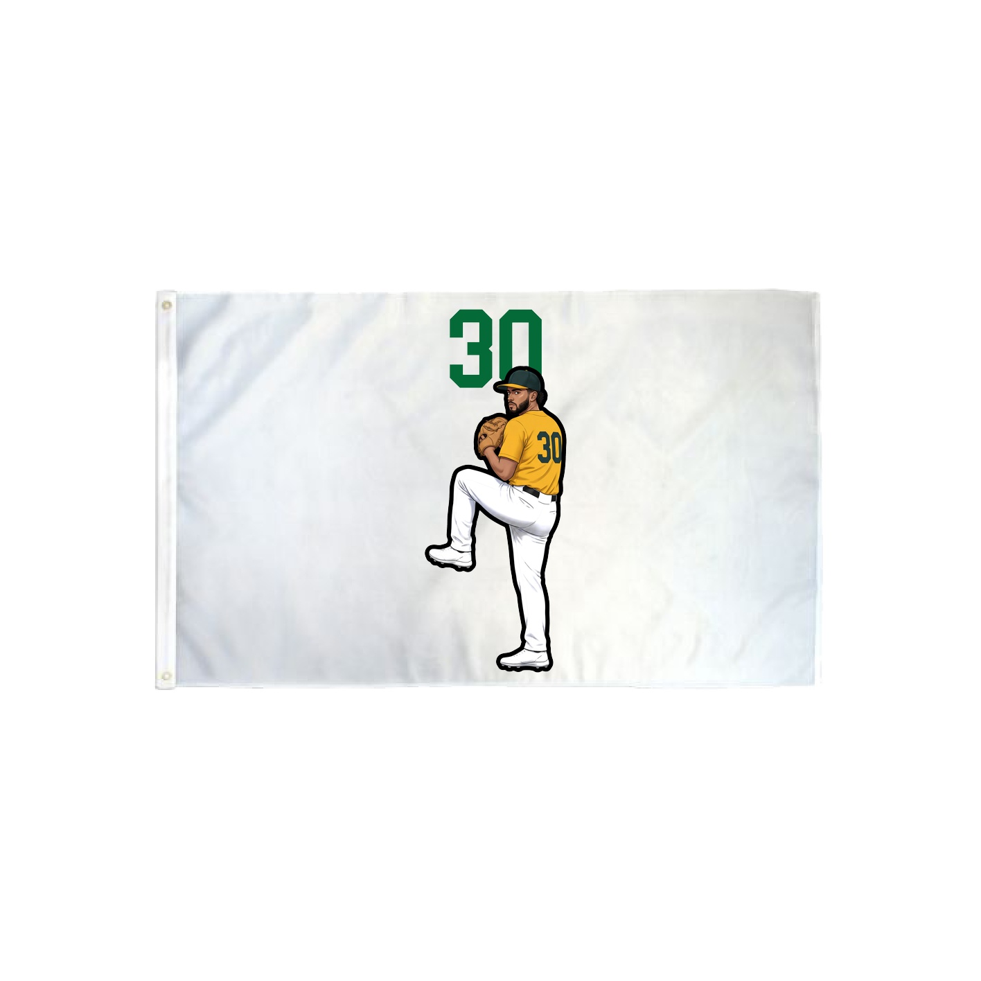 3x5 Flag — Number Top in Classic