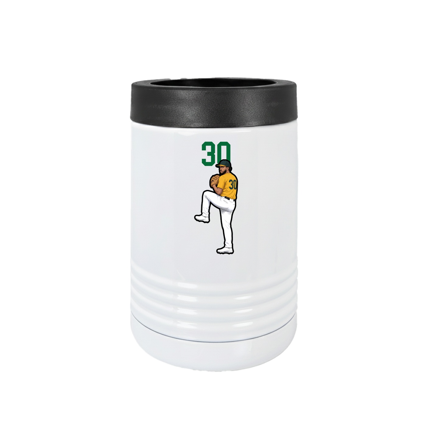 Beverage Holder — Number Top in White