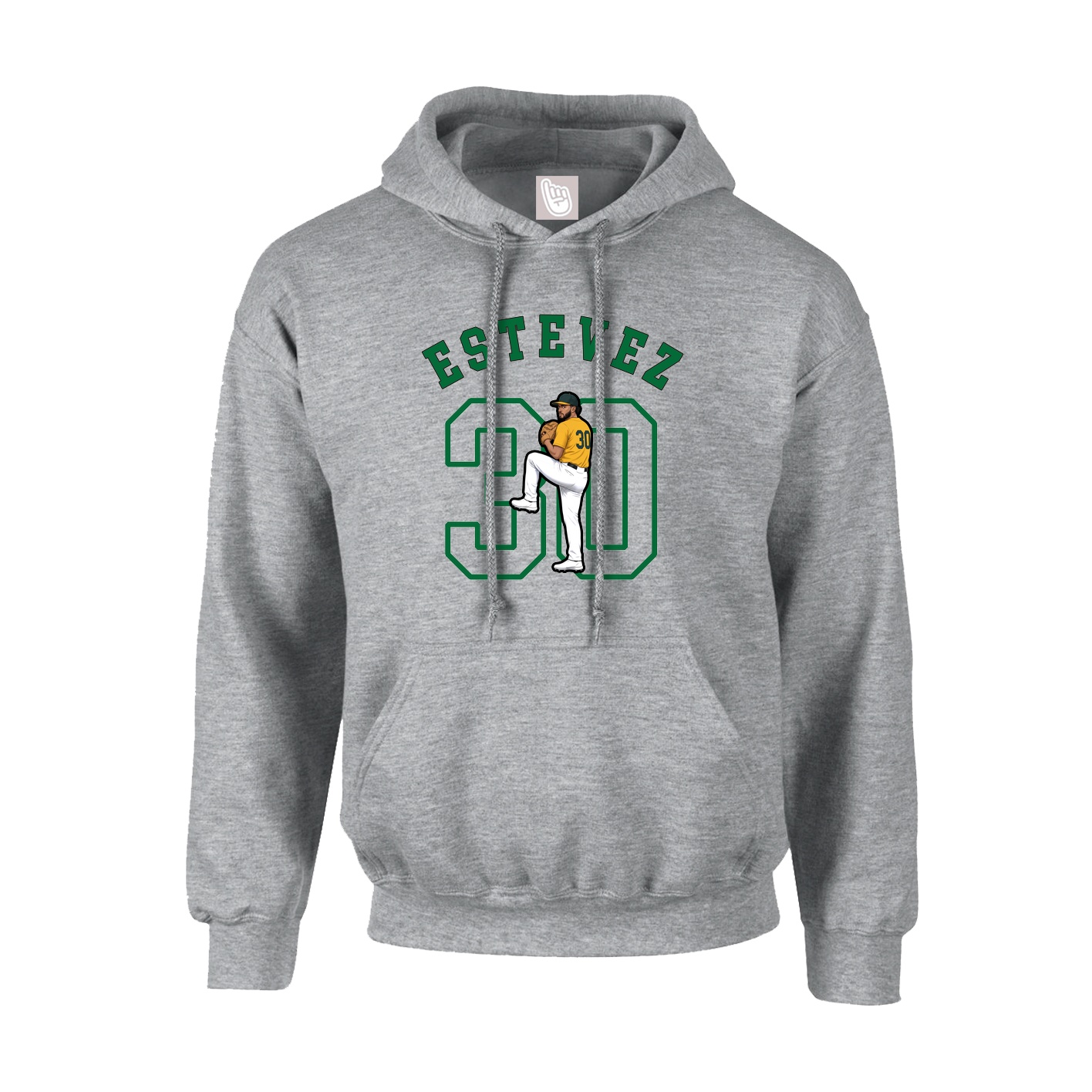 Youth Hoodie — Shirsey Arch in Grey