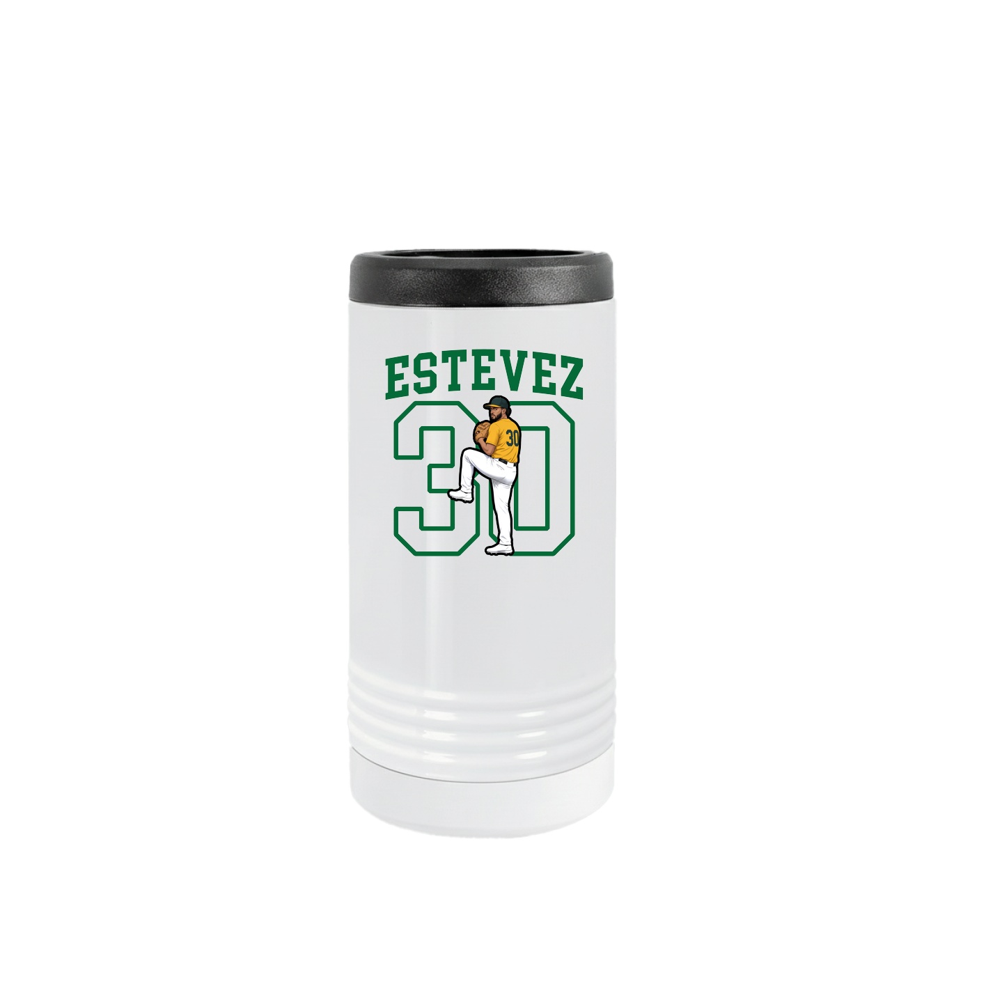 Slim Beverage Holder — Shirsey in White