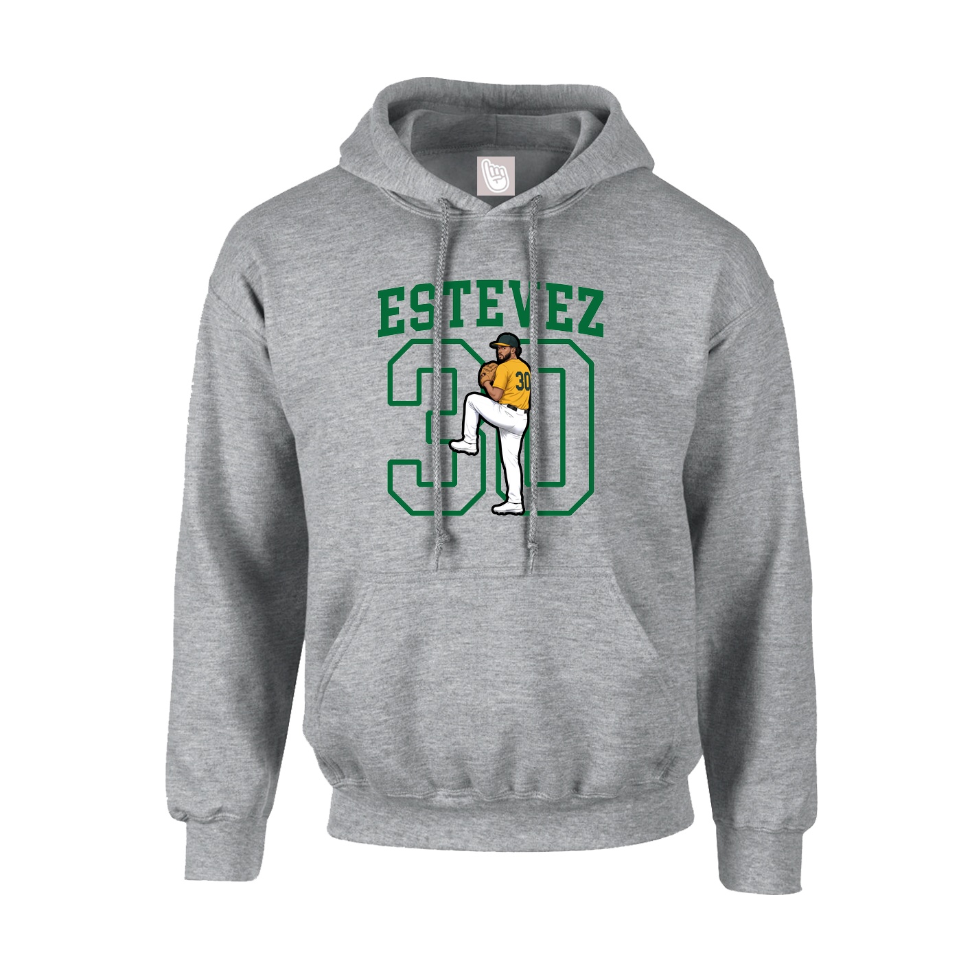 Hoodie — Shirsey in Grey