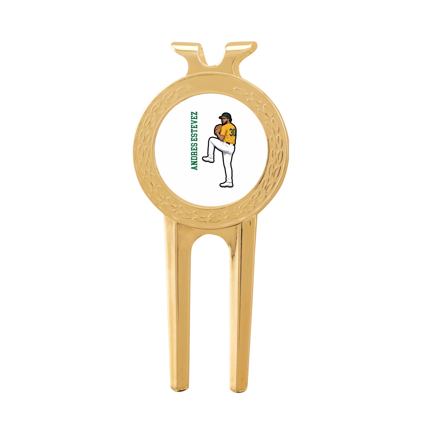 Divot Tool with Ball Marker — Name Vertical in Classic