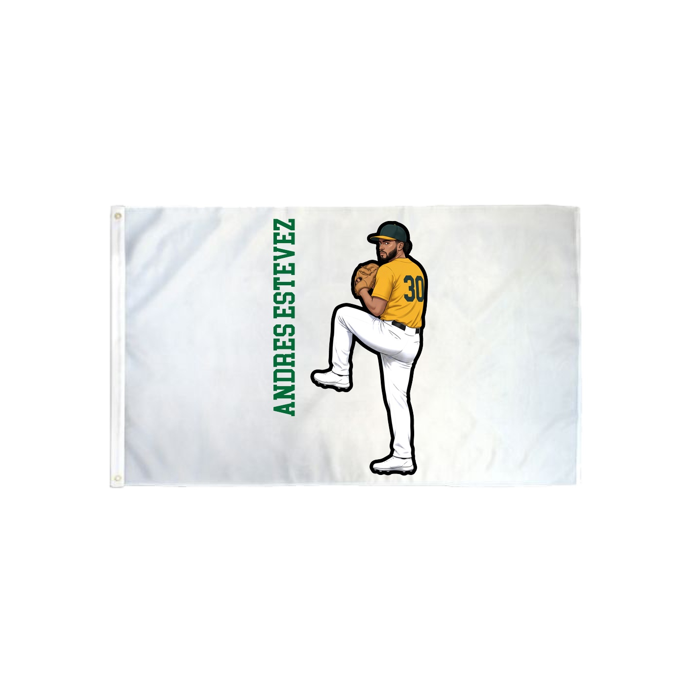 3x5 Flag — Name Vertical in Classic