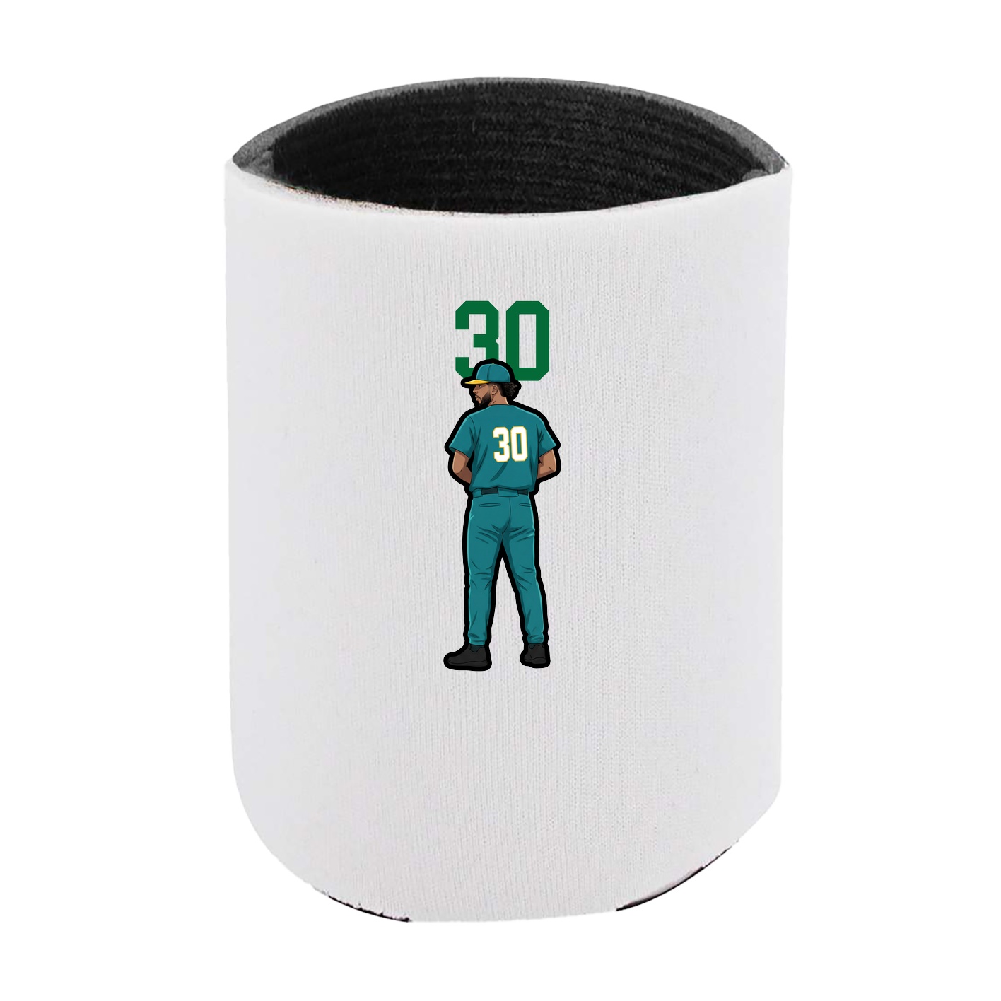Can Holder — Number Top in White