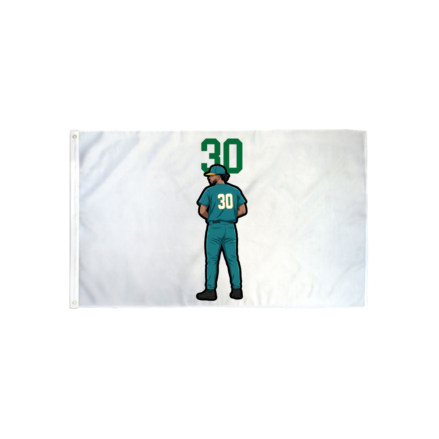 3x5 Flag — Number Top in Classic