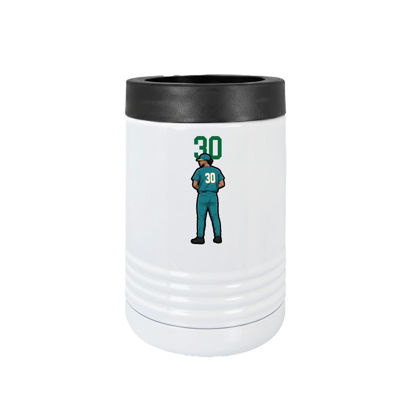 Beverage Holder — Number Top in White