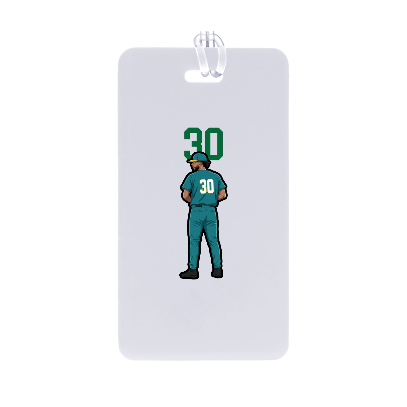 Bag Tag — Number Top in Classic