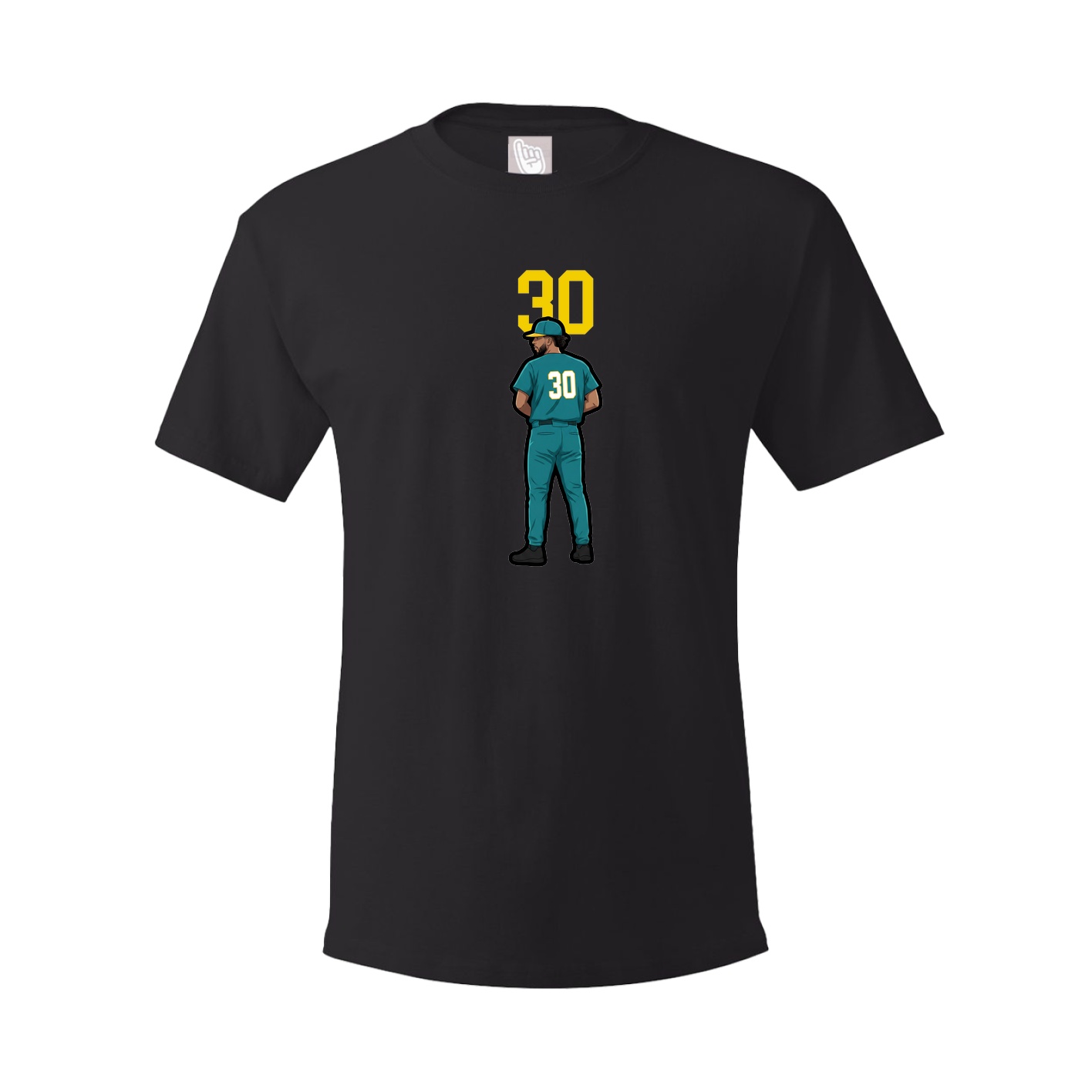 Tee — Number Top in Black