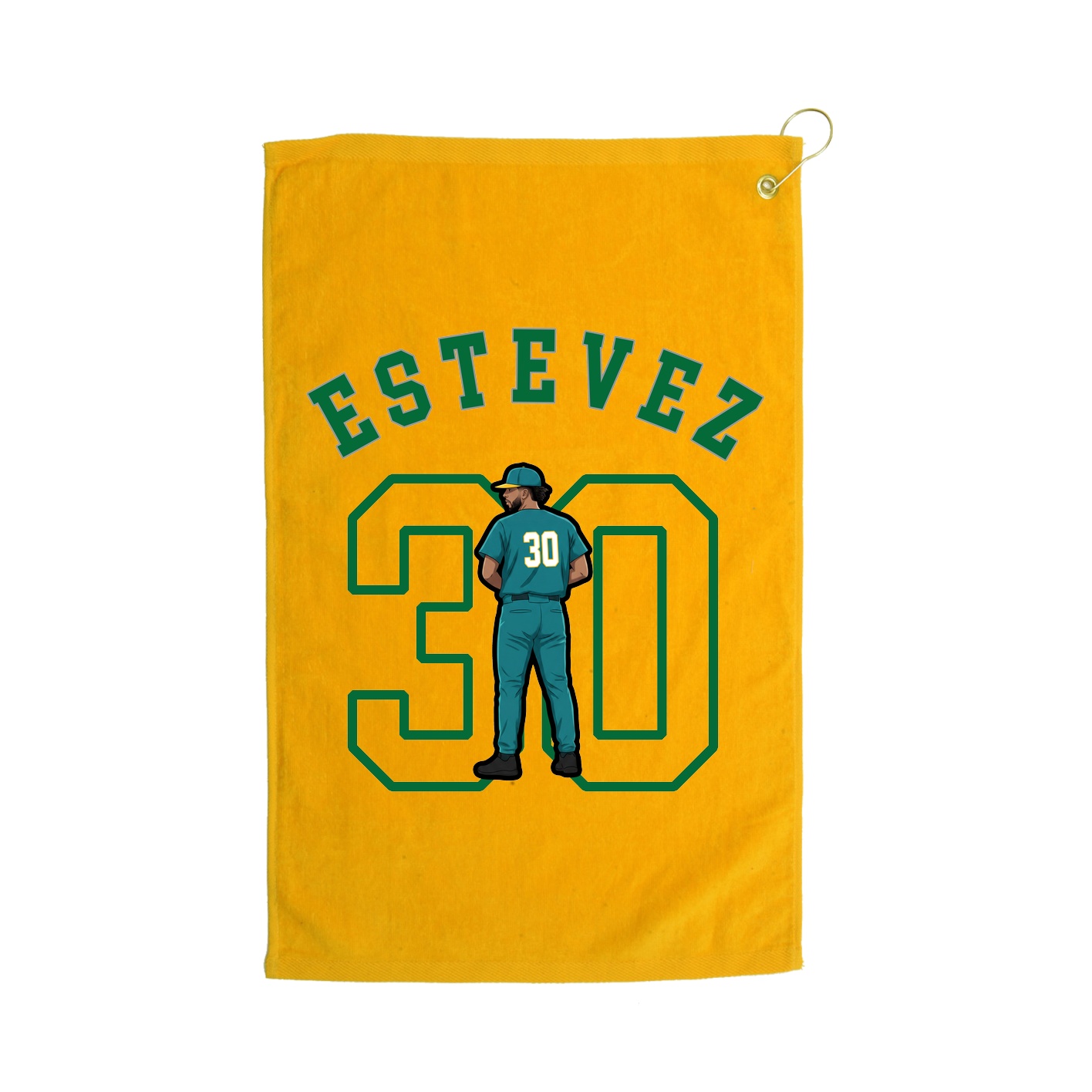 Golf Towel — Shirsey Arch in Gold