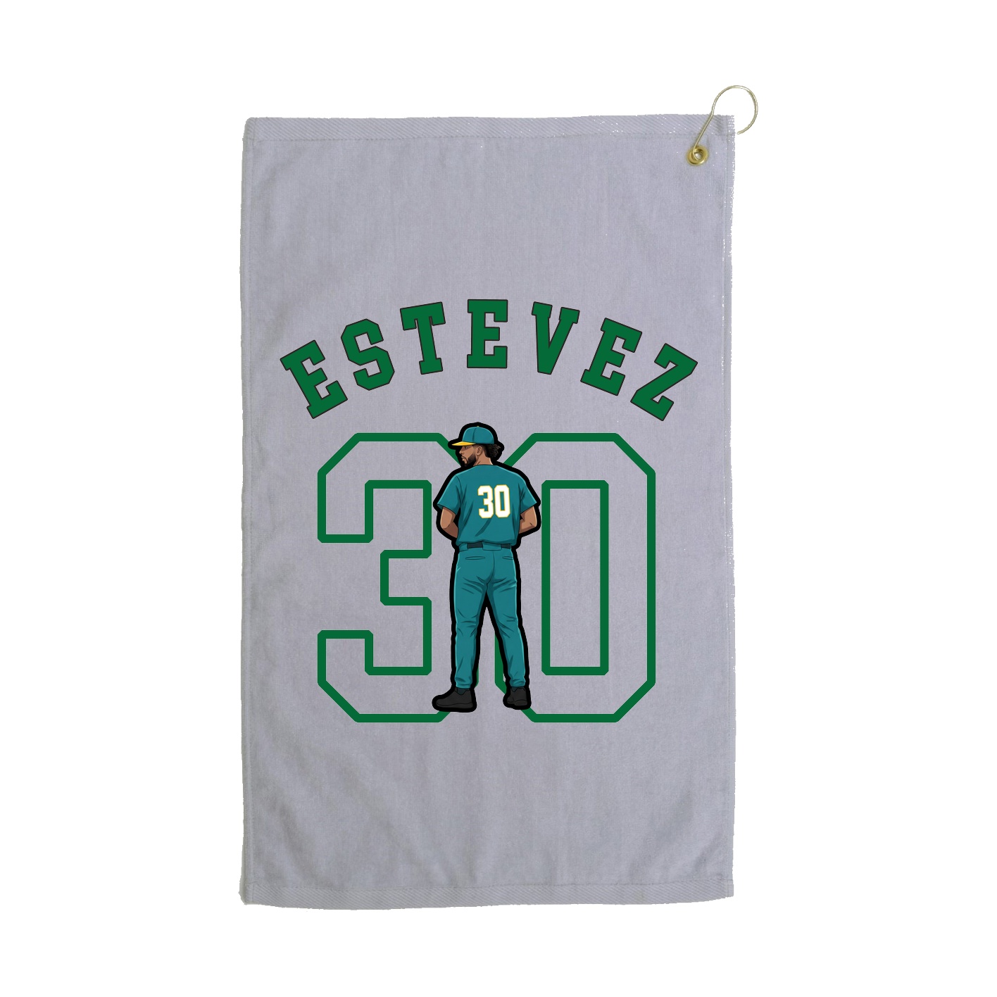 Golf Towel — Shirsey Arch in Grey