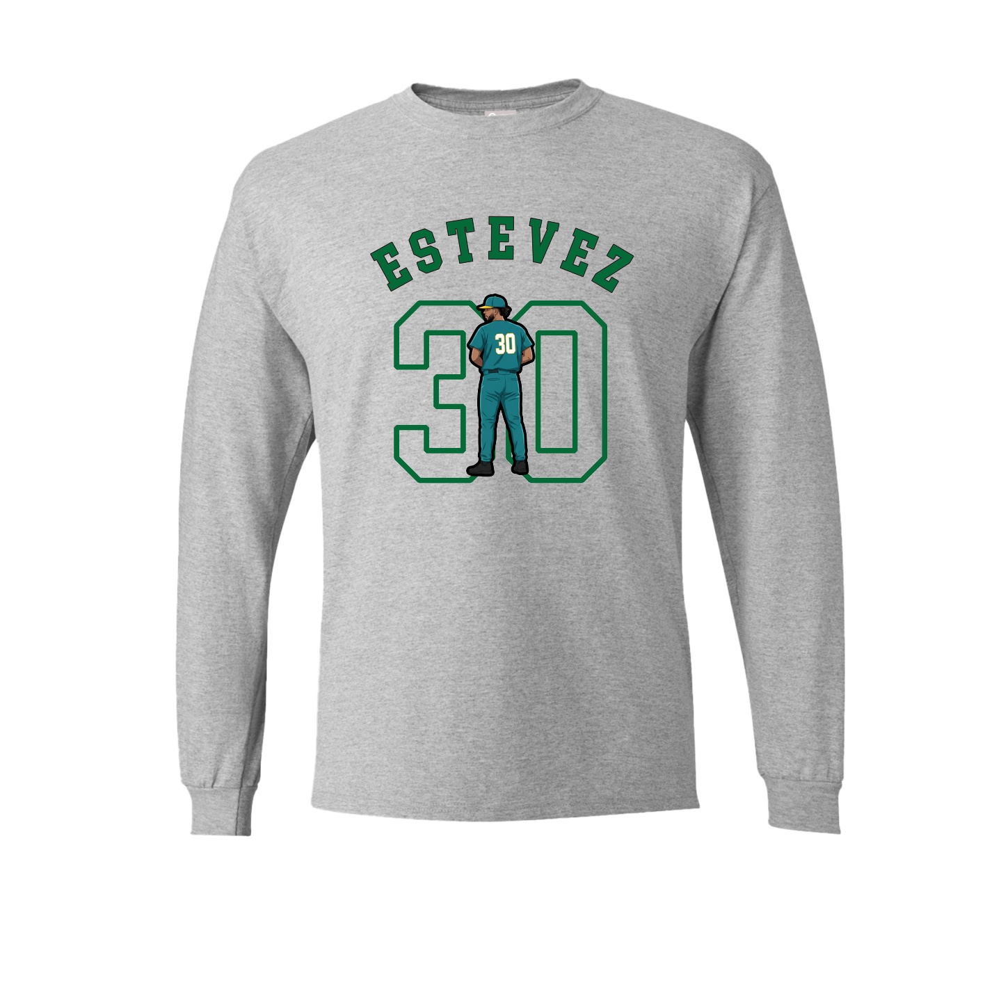 Long Sleeve Tee — Shirsey Arch in Grey