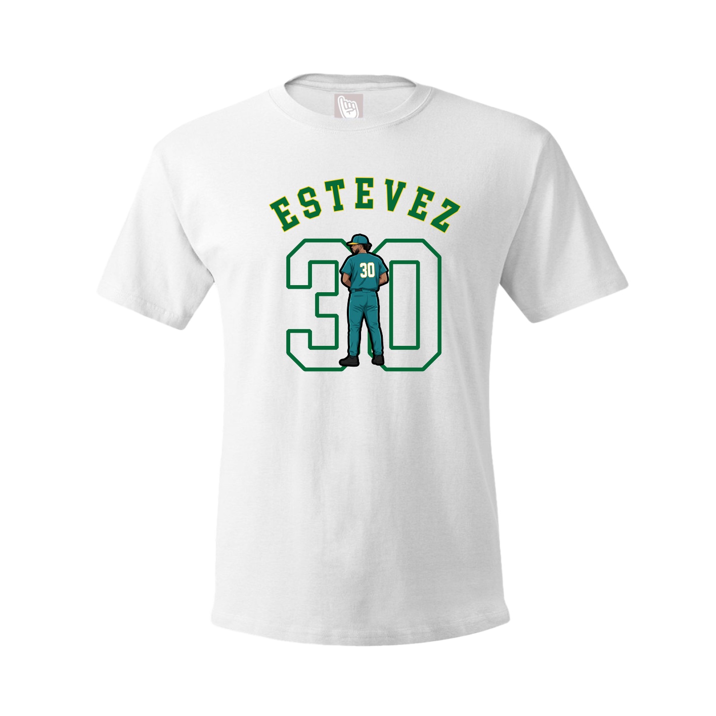 Youth Tee — Shirsey Arch in White