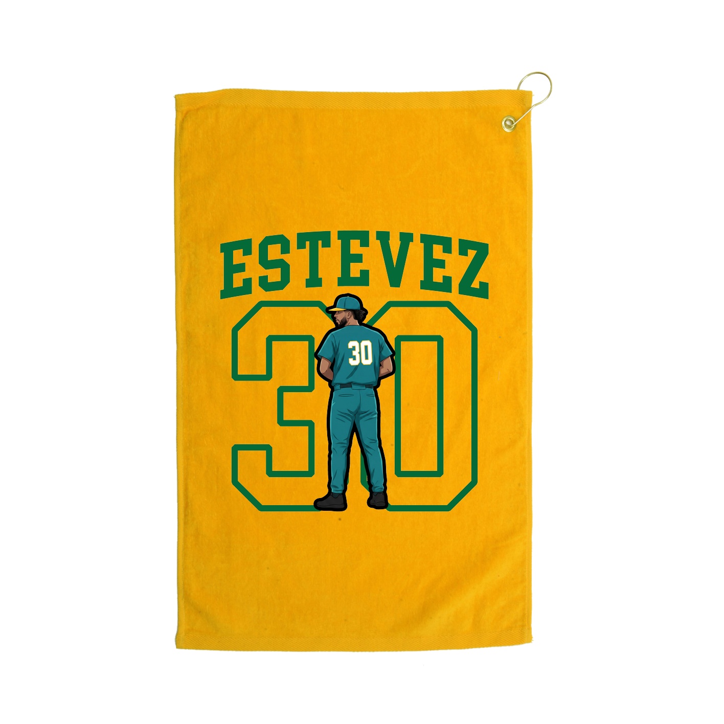 Golf Towel — Shirsey in Gold