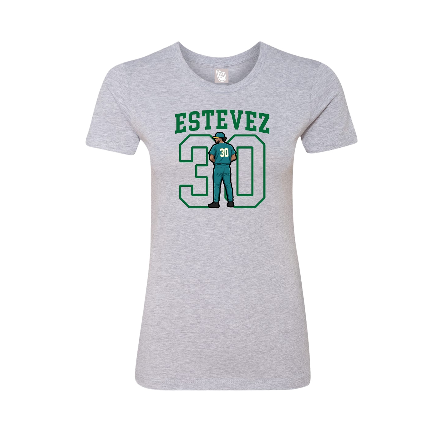 Womens Tee — Shirsey in Grey
