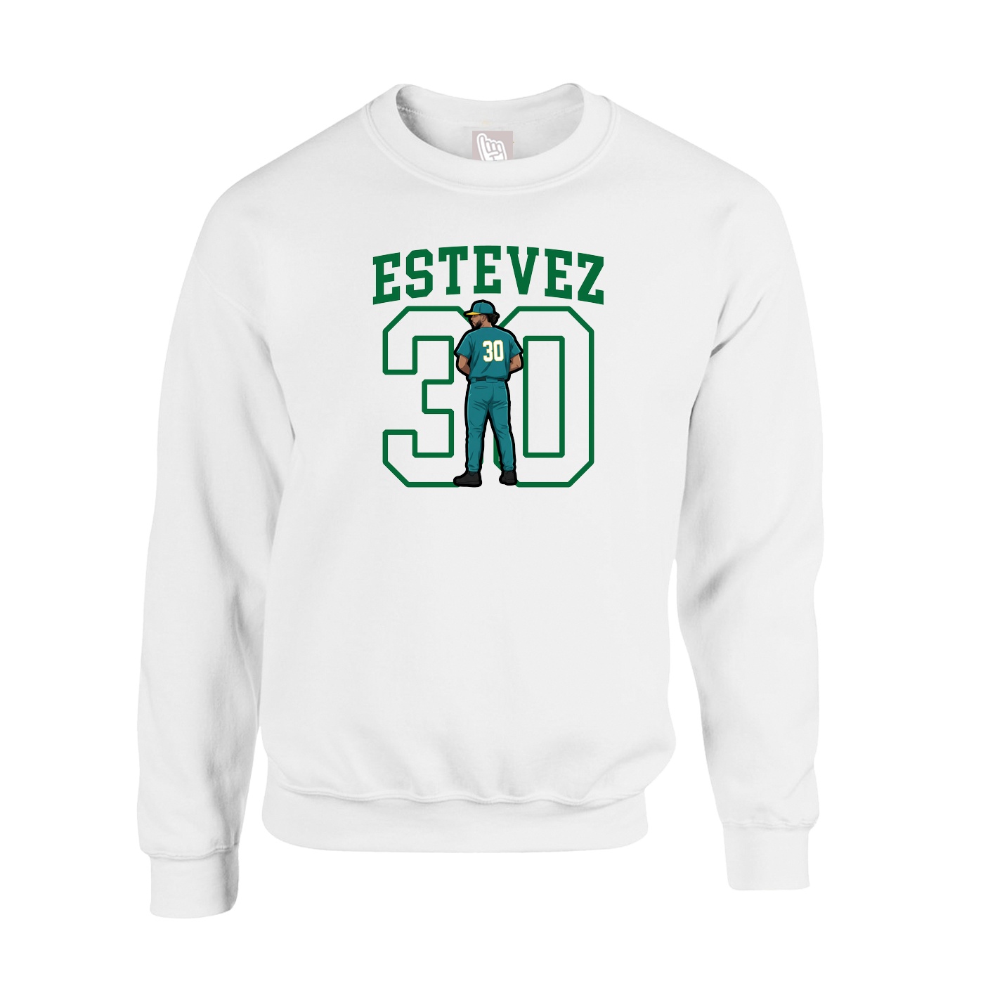 Fleece Crew — Shirsey in White