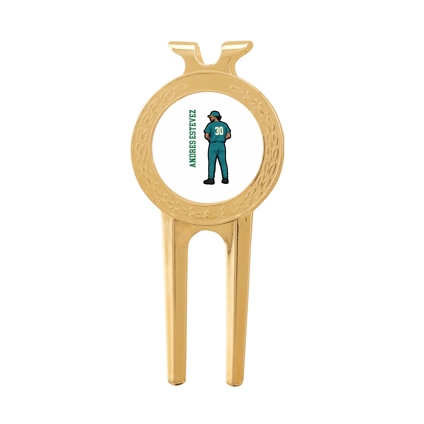 Divot Tool with Ball Marker — Name Vertical in Classic