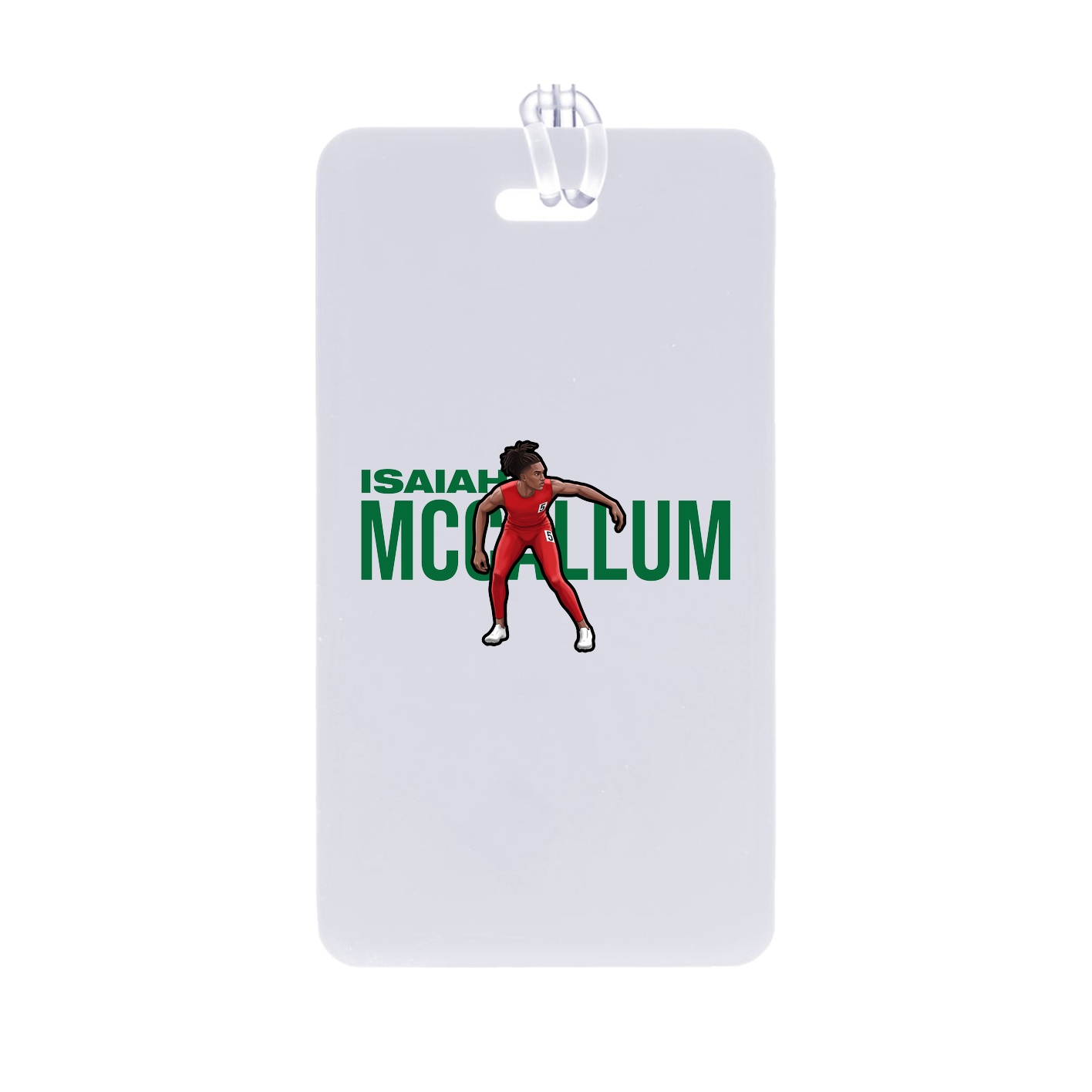 Bag Tag — Player Name in Classic