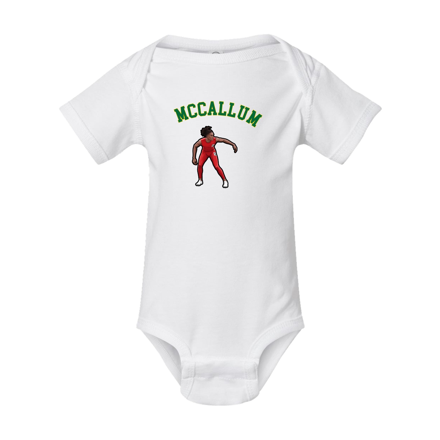 Baby Onesie — Shirsey Arch in White