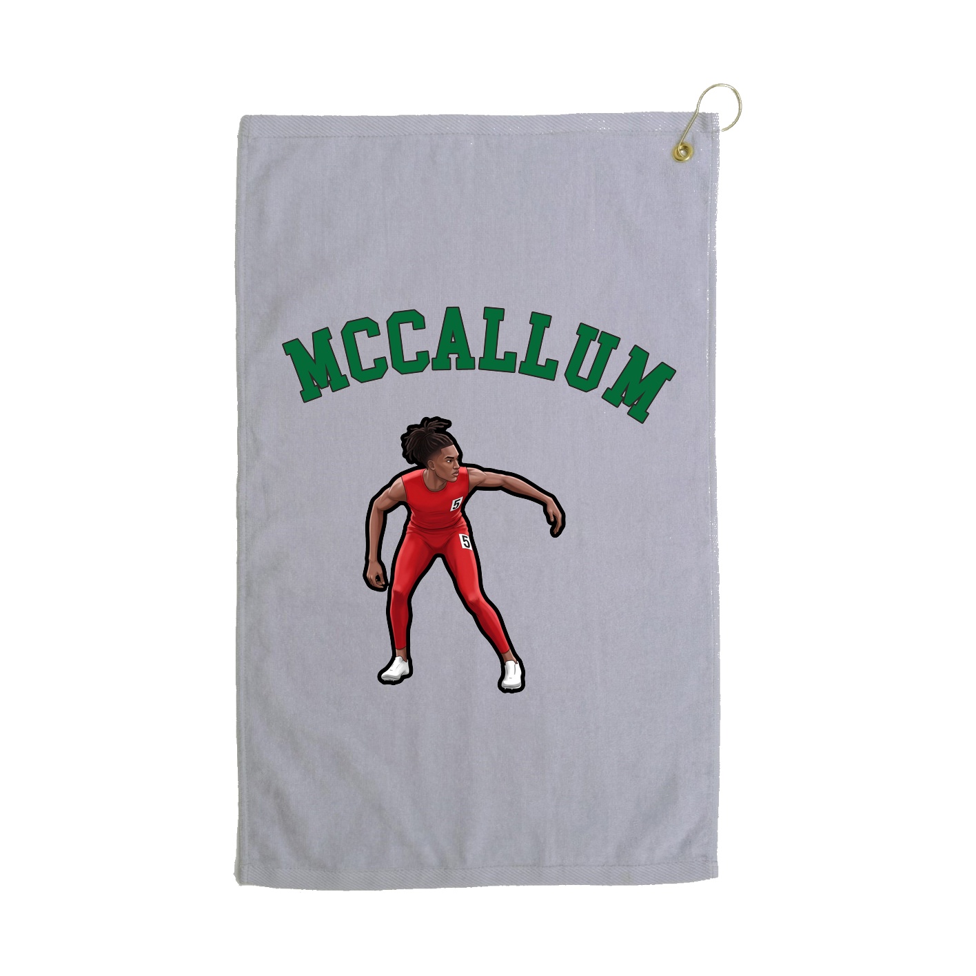 Golf Towel — Shirsey Arch in Grey