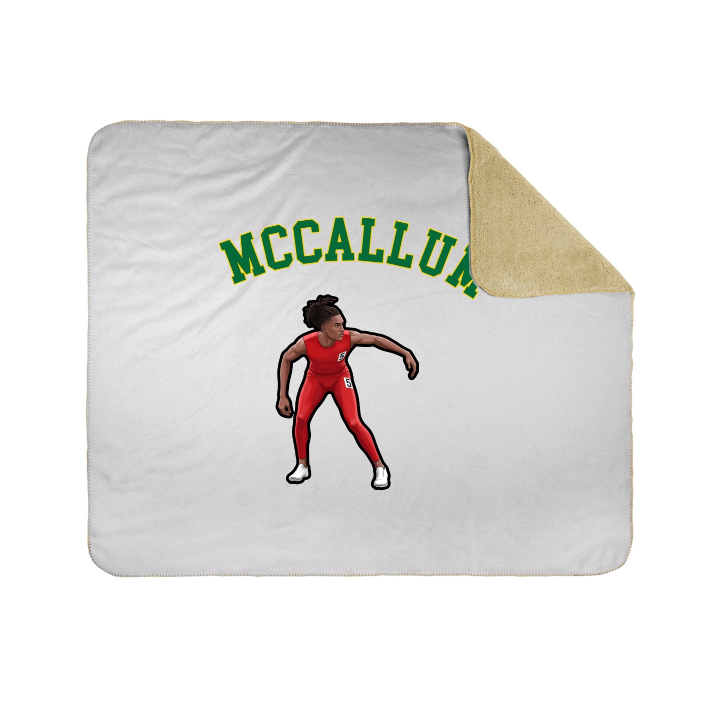 Throw Blanket — Shirsey Arch in White