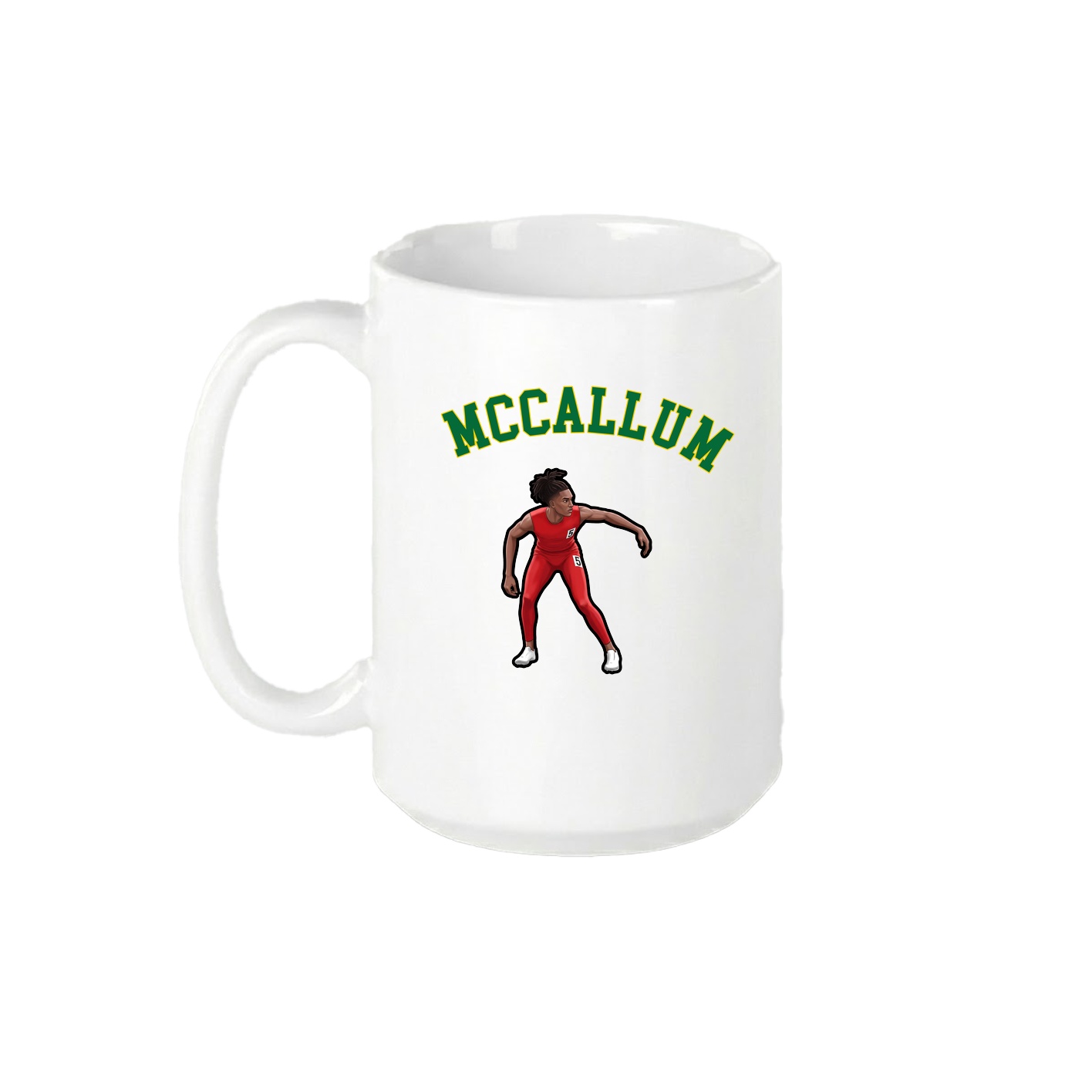 15oz Coffee Mug — Shirsey Arch in White