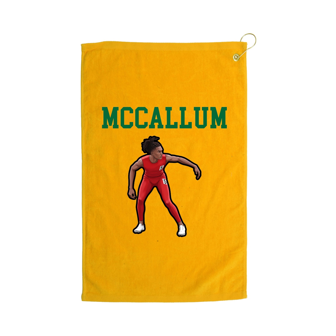 Golf Towel — Shirsey in Gold
