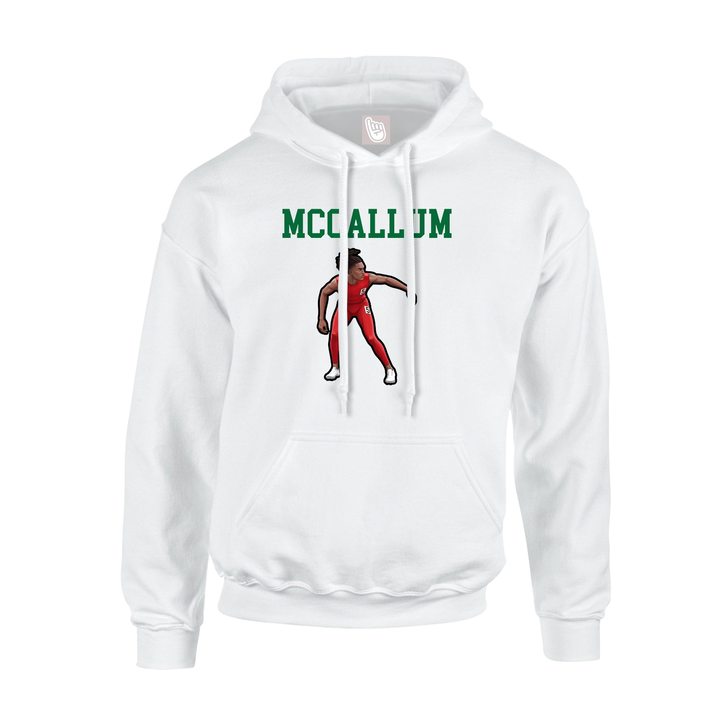 Youth Hoodie — Shirsey in White