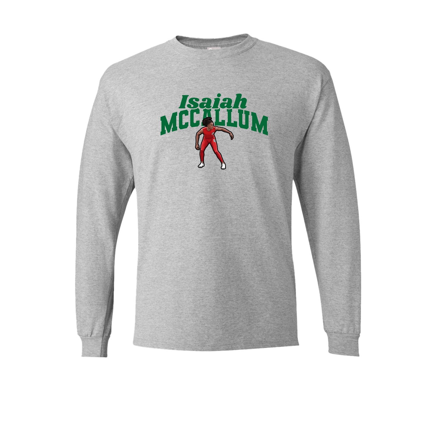 Long Sleeve Tee — Signature Arch in Grey